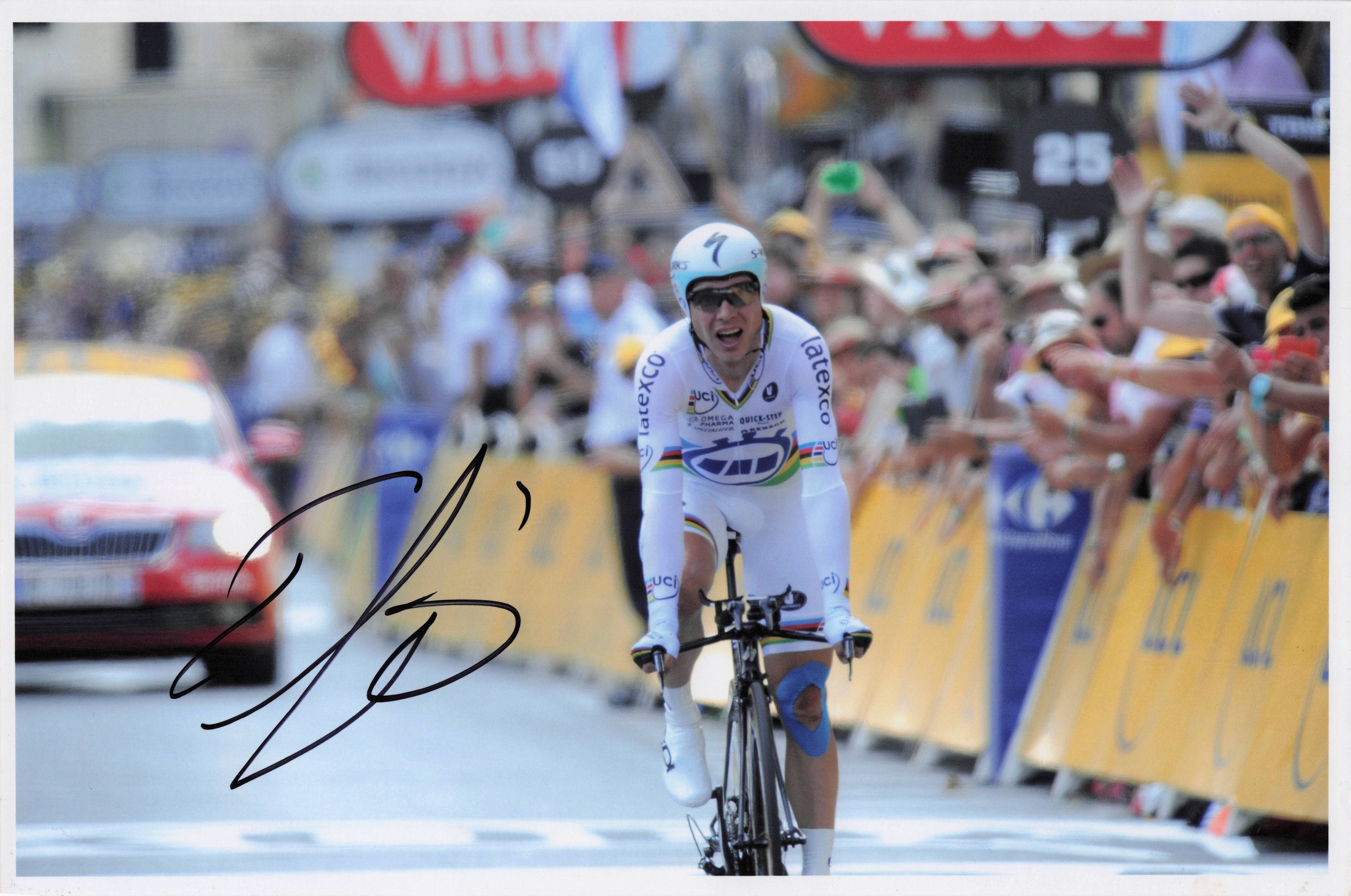 Tony Martin German Cycling Cyclist 12x8 Large Hand Signed Photo