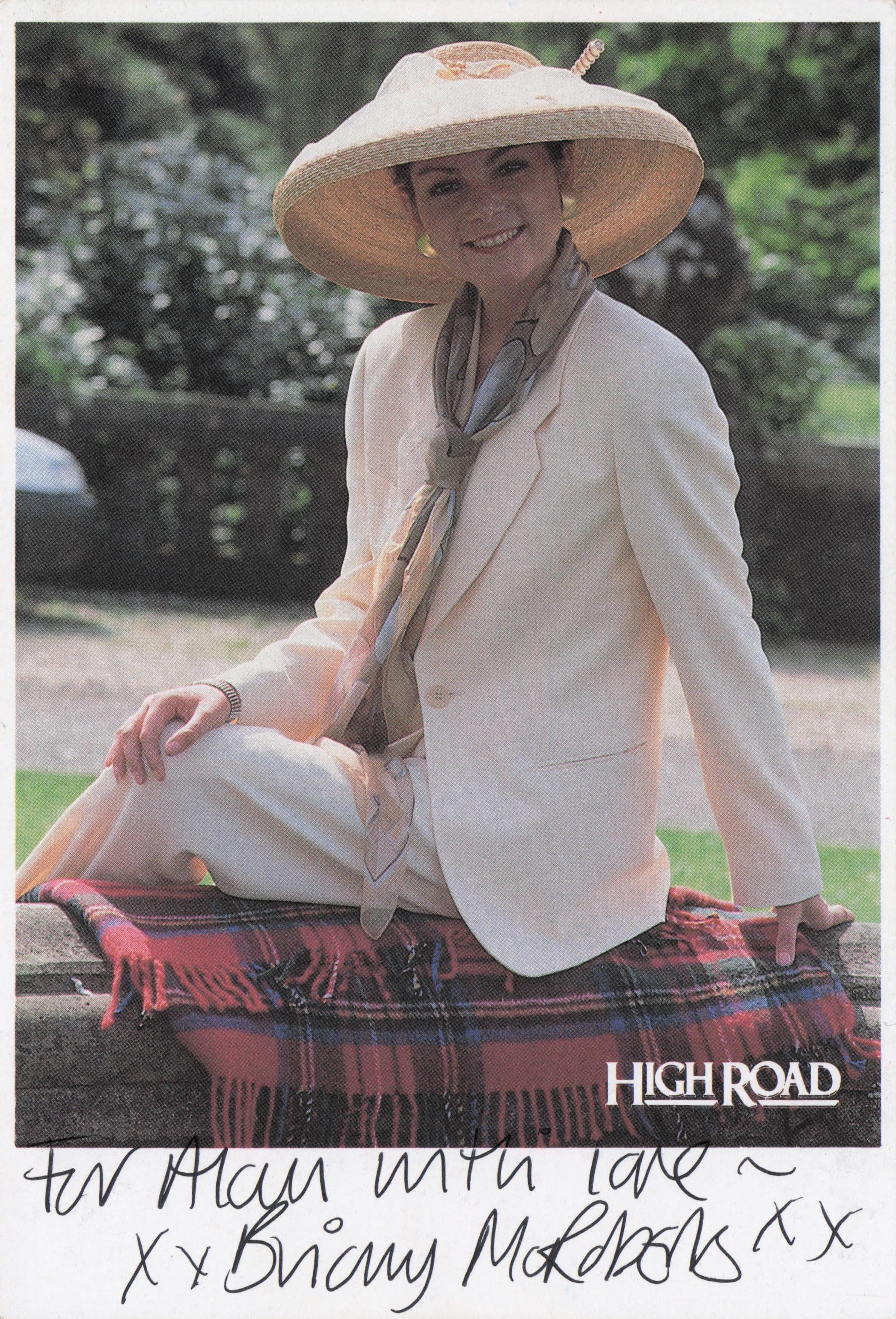 Briony McRoberts Take The High Road Hand Signed Photo