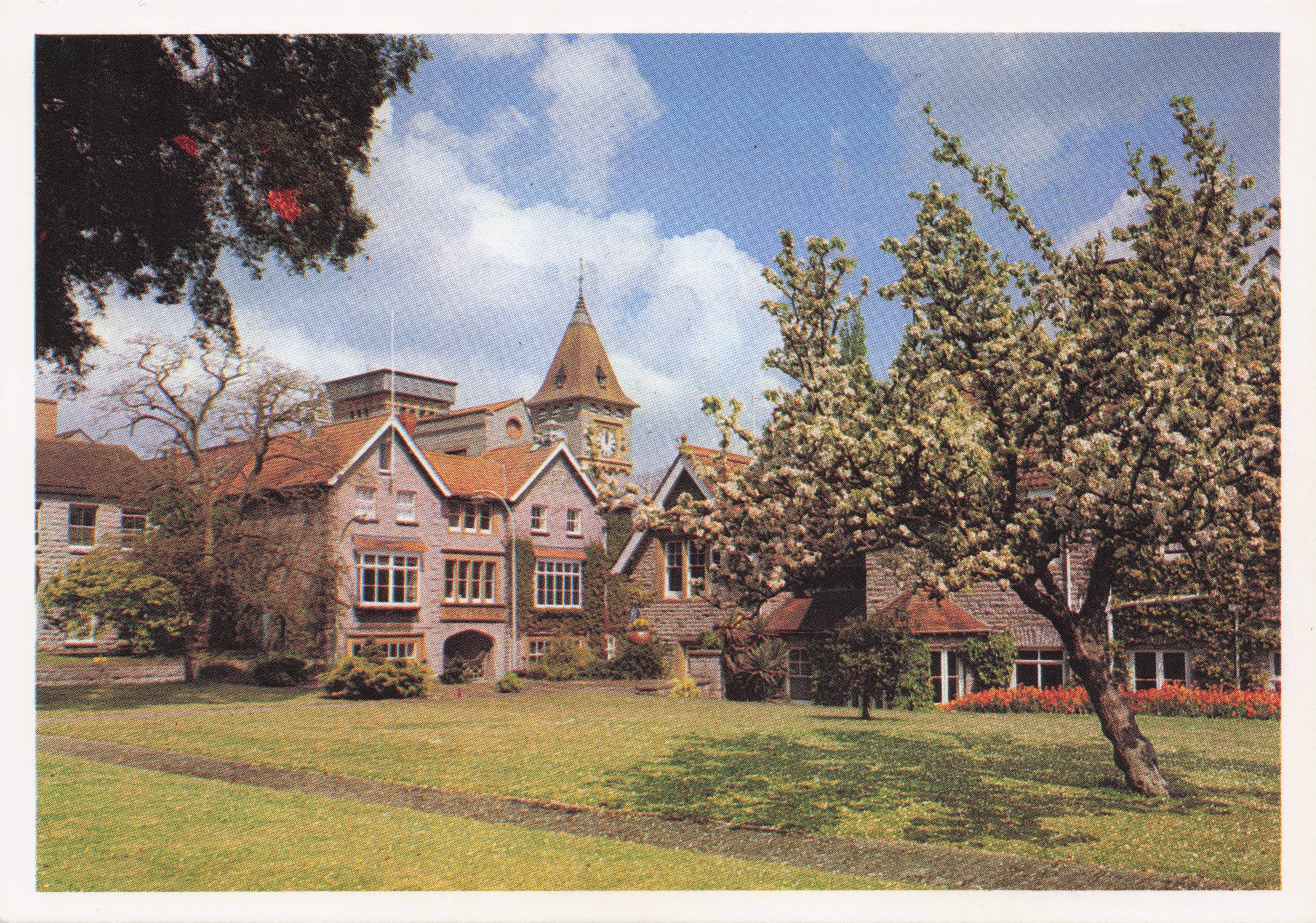 Clarks Shoes Somerset Museum Headquarters Rare Advertising Postcard
