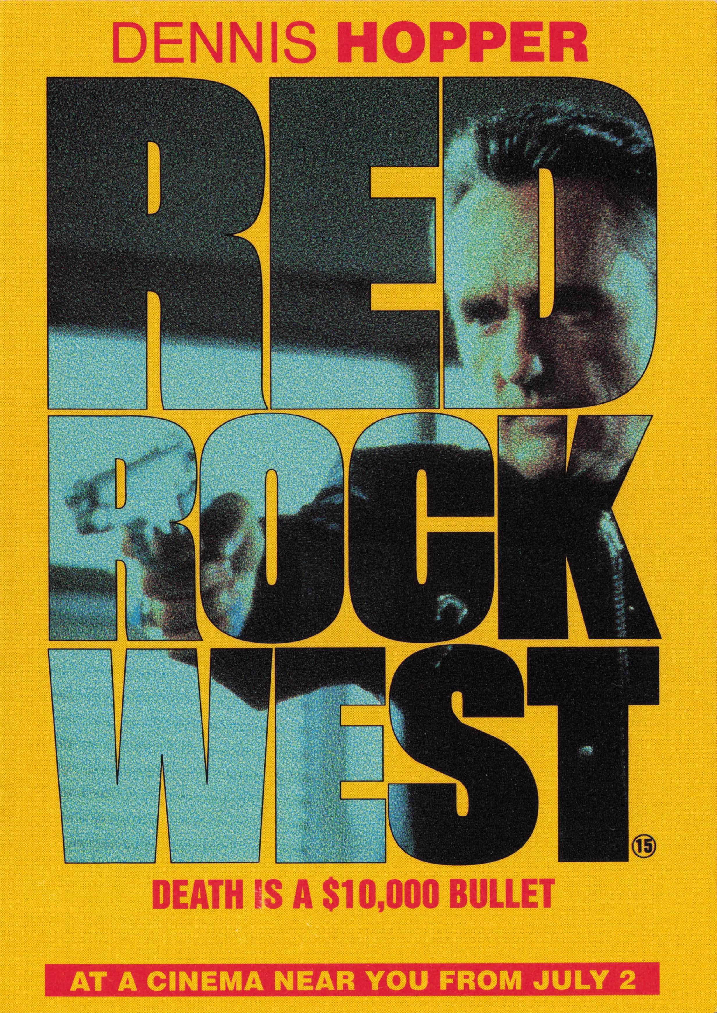 Red Rock West Dennis Hopper Film Premiere Rare Postcard