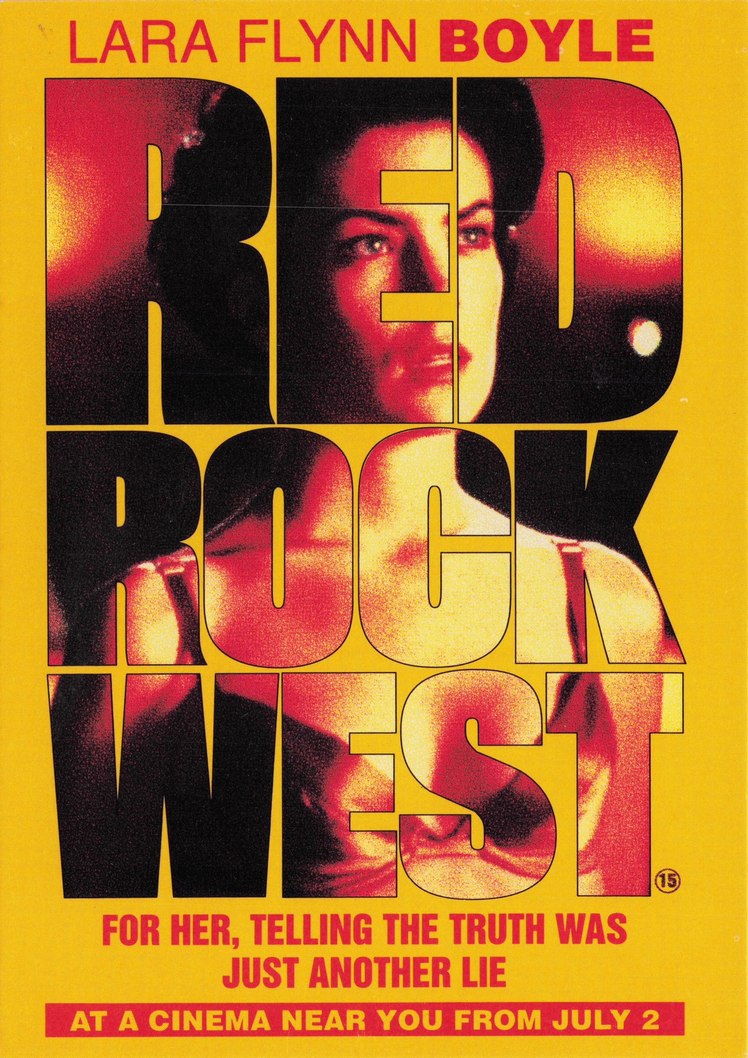 Red Rock West Dennis Hopper Lara Flynn Boyle Film Launch Postcard