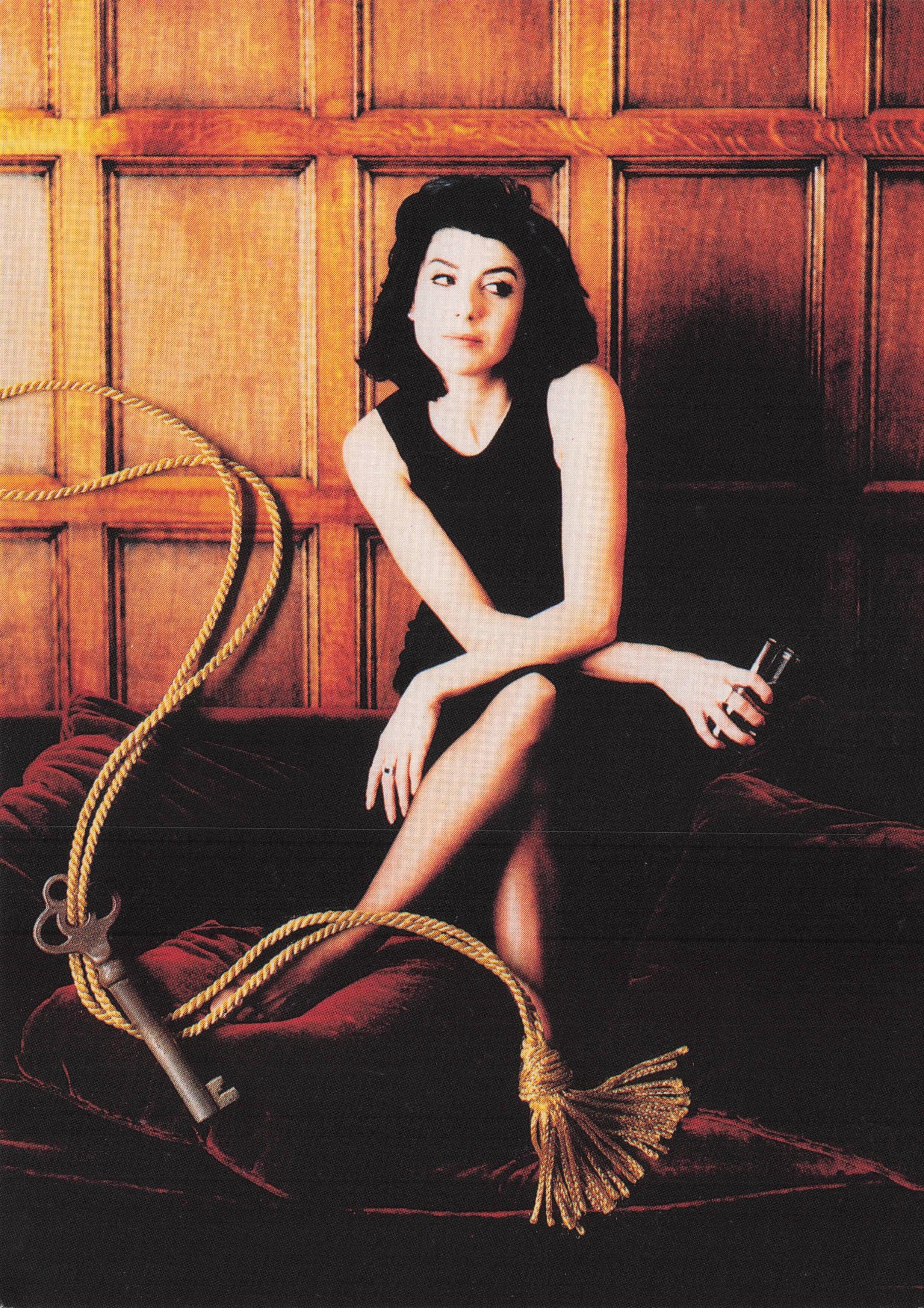 Liane Foly Doucement CD Single Launch Rare Advertising Postcard