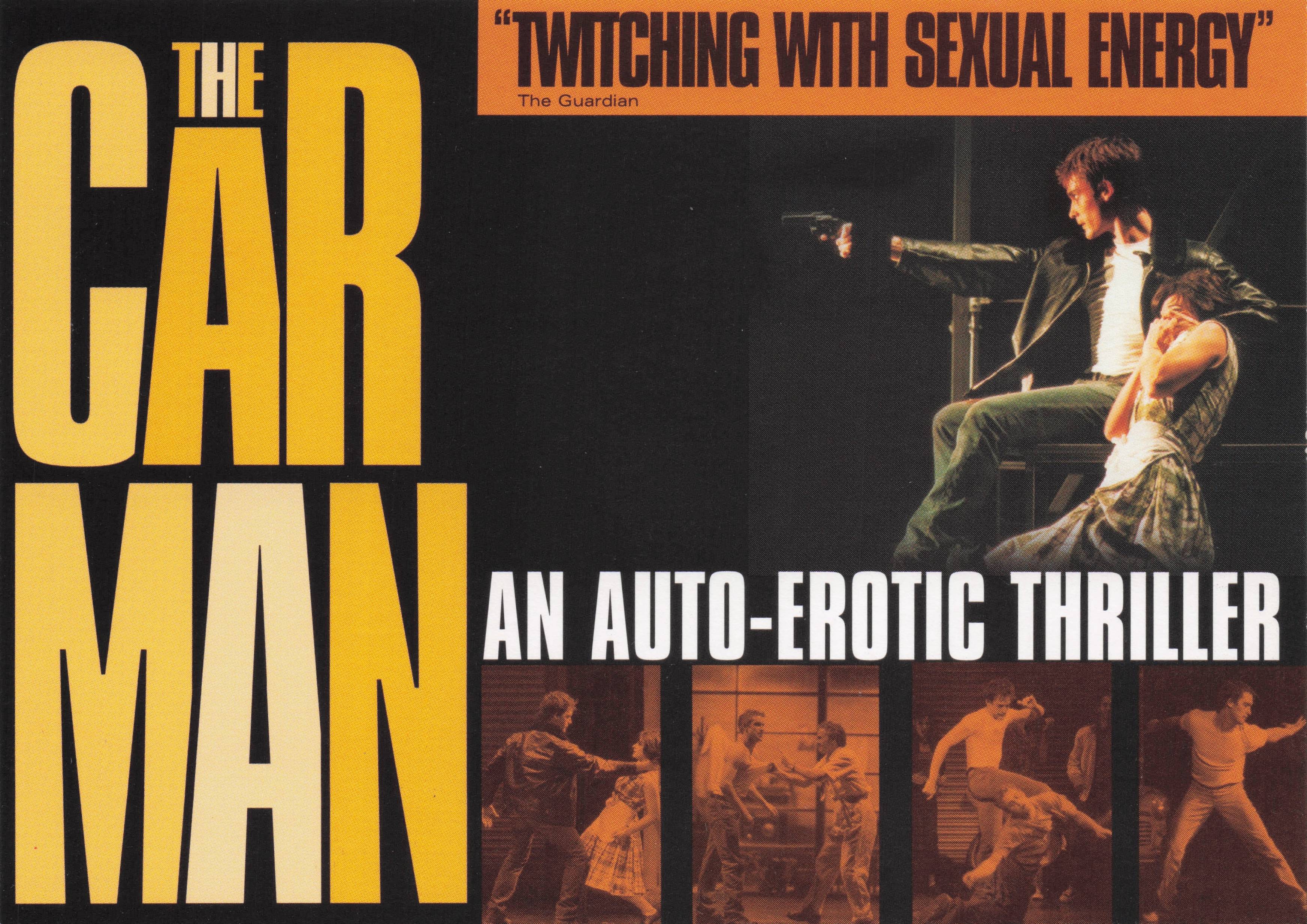 Matthew Bourne's The Car Man Ballet London Theatre Advertising Postcard