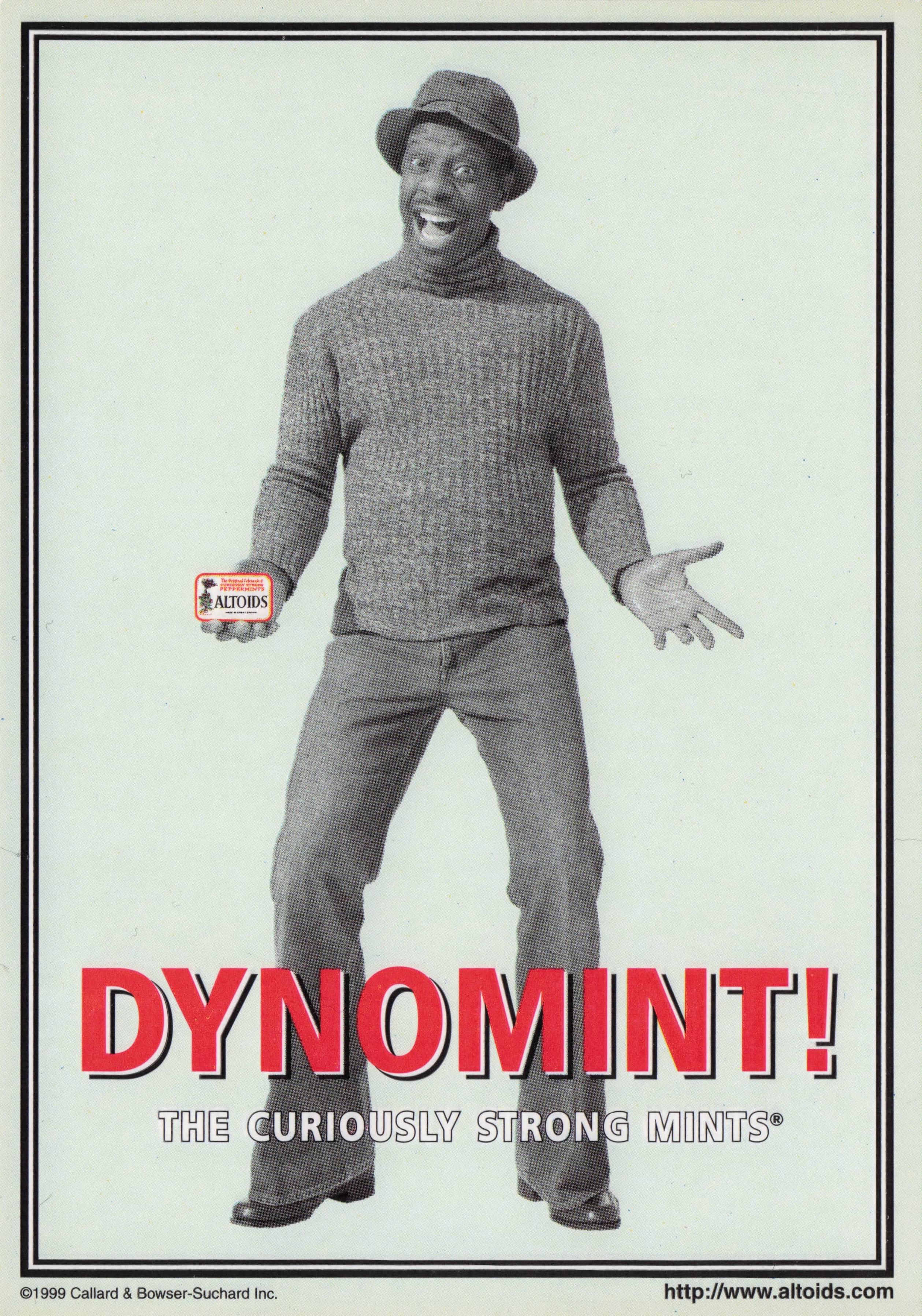 Dynomint Ethnic Comic Advertising Confectionary Postcard