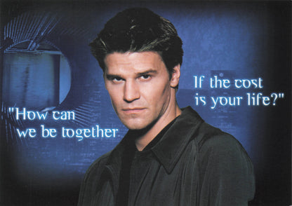 Buffy The Vampire Slayer TV Show Video Launch Advertising Postcard
