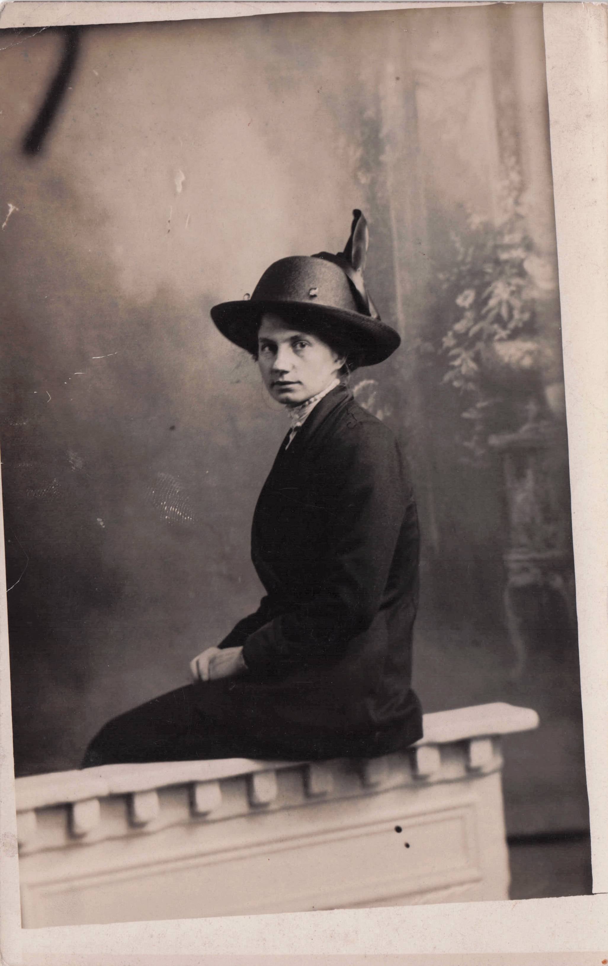 Girl Guides Glamour Lady Sexy Old Real Photo Postcard