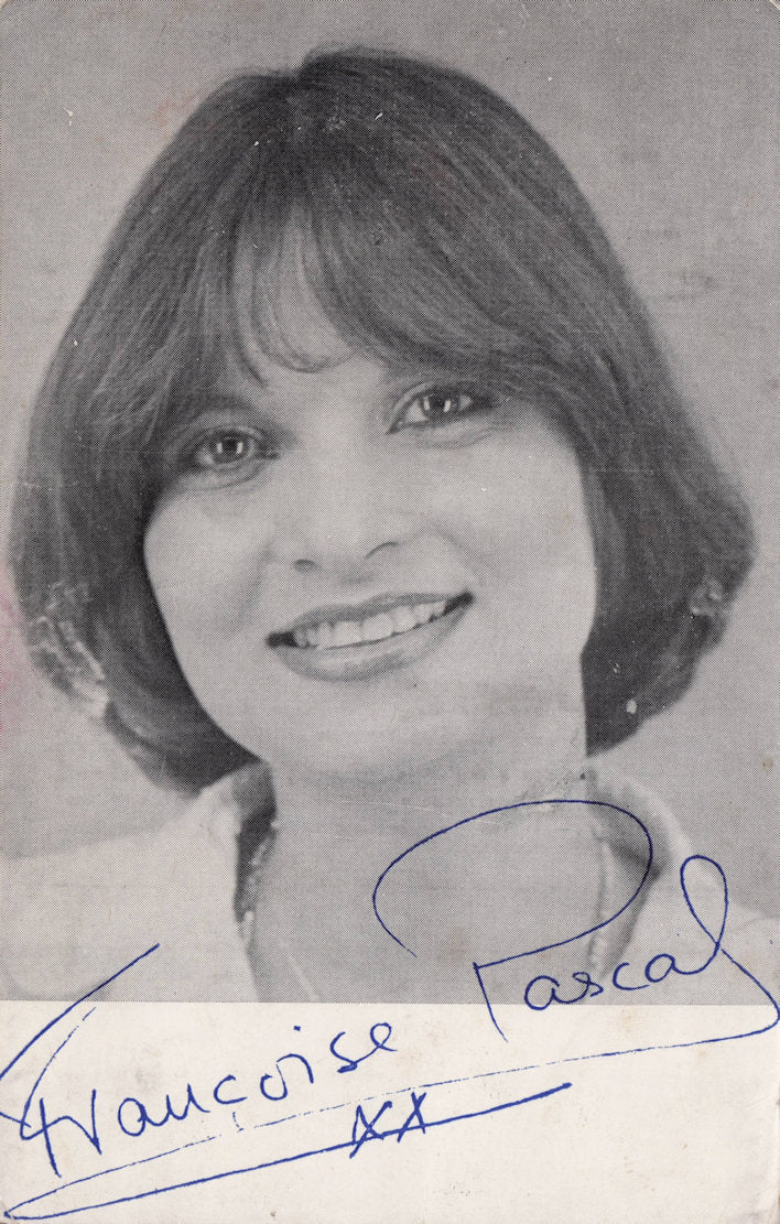 Francoise Pascal Mind Your Language Old Hand Signed Photo Please Read