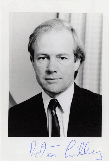 Peter Lilley Conservative MP Politician Hand Signed Photo & MORE HOC Letter