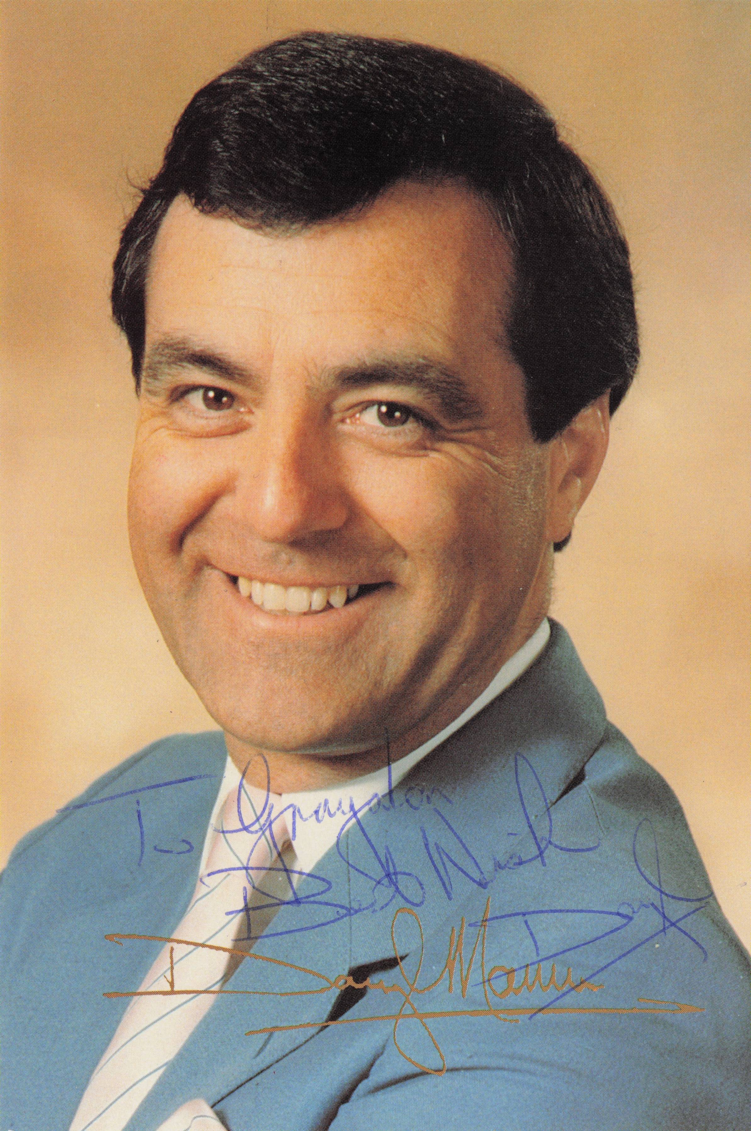 Douglas Mounce Radio Devon BBC Radio 4 Womens Hour Hand Signed Photo