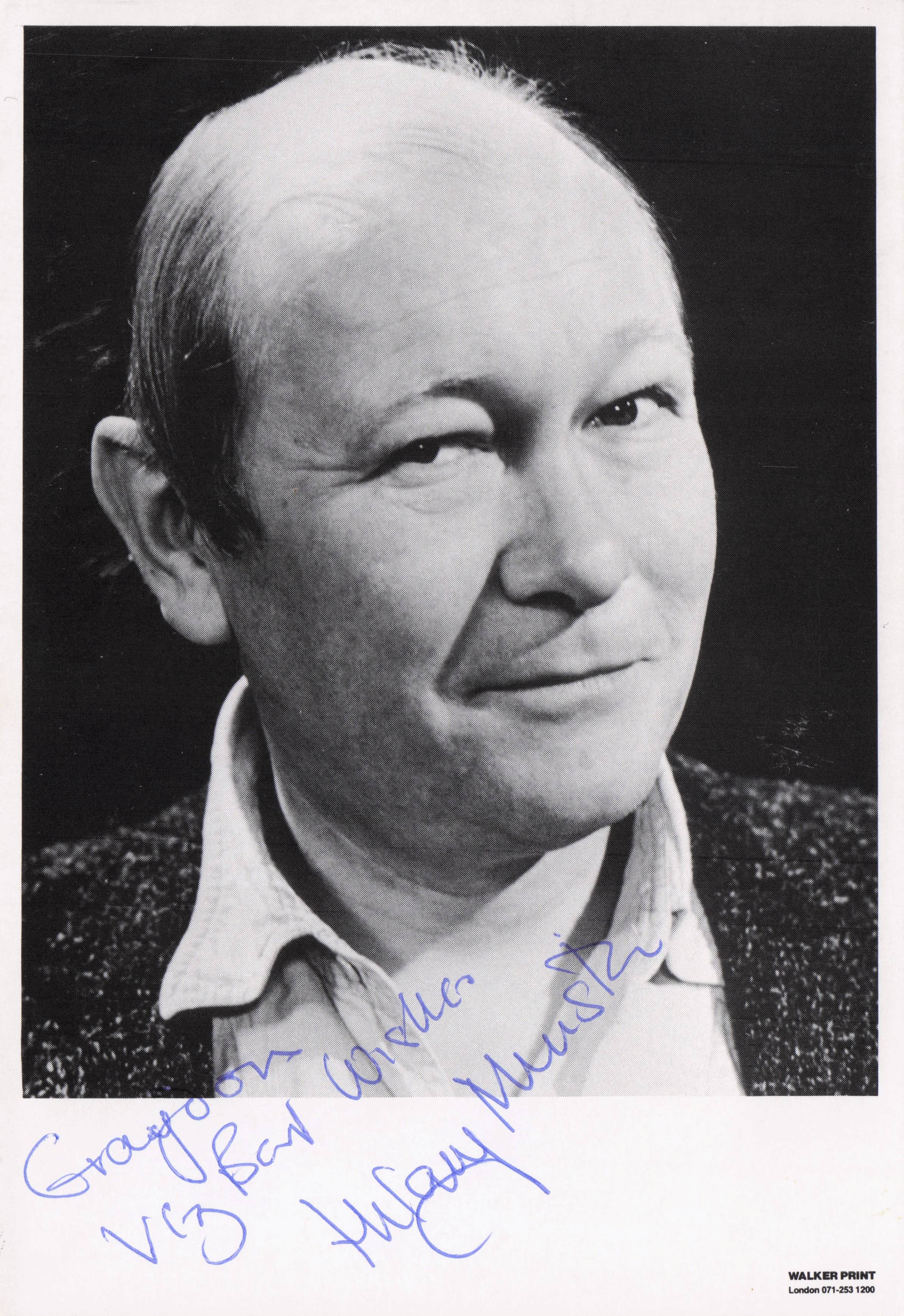 Hilary Minster of Allo Allo Tomorrow People Minder Dr Who Hand Signed Photo