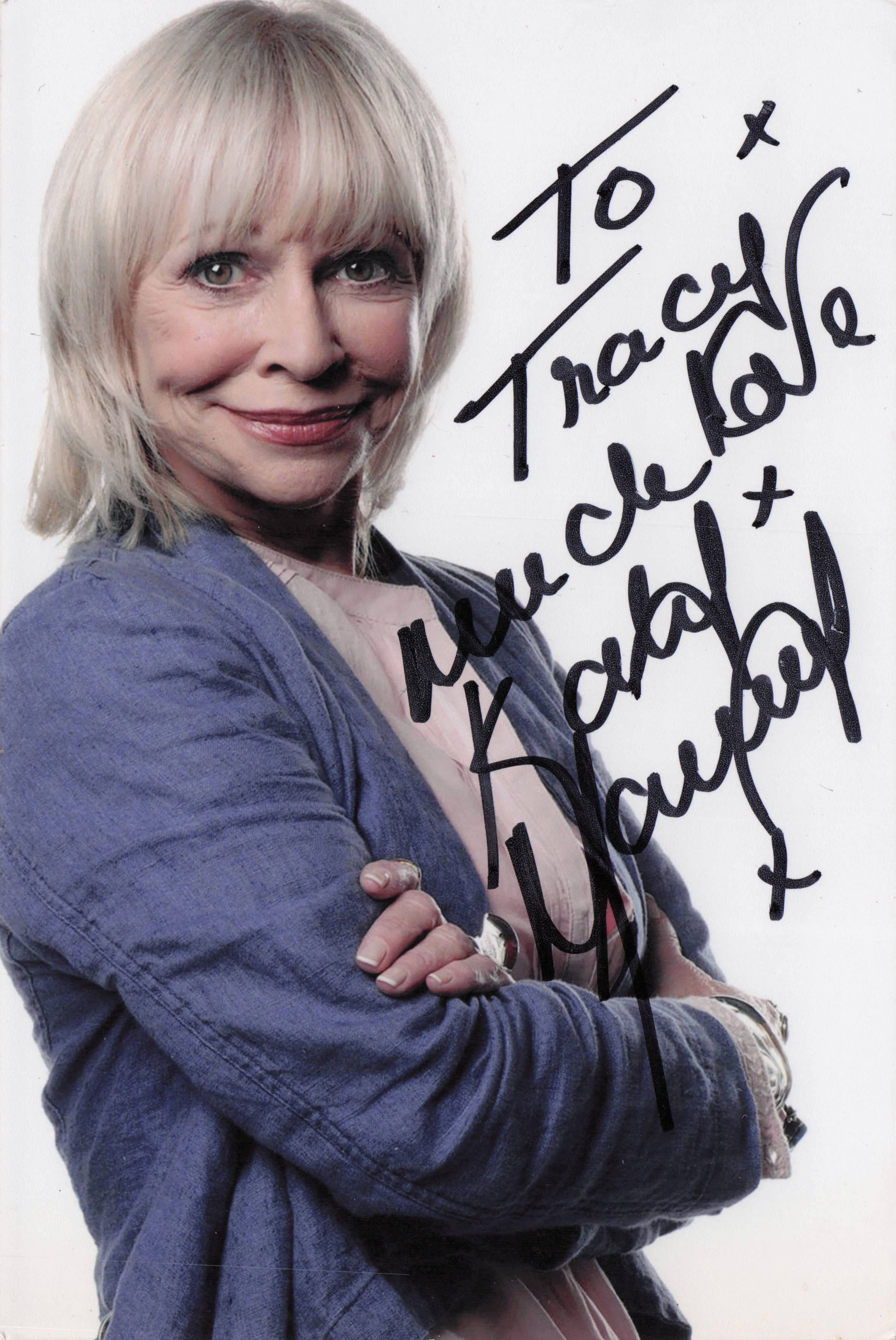 Katie Manning Jon Pertwee Dr Doctor Who Assistant Hand Signed Photo