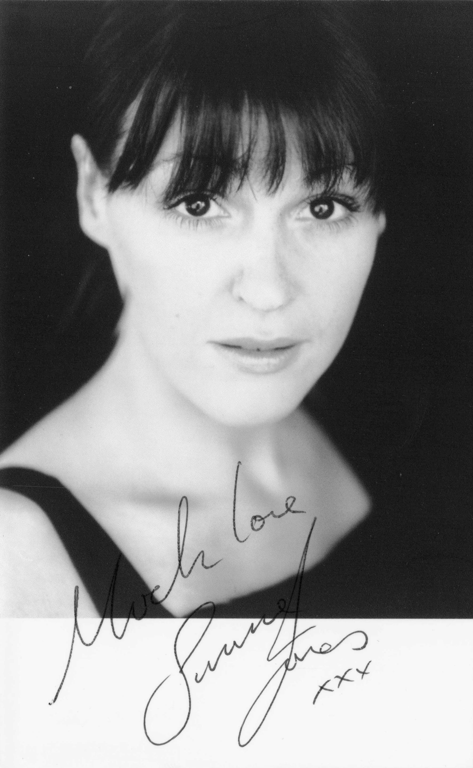 Suranne Jones Karen McDonald Coronation Street Vintage Hand Signed Photo