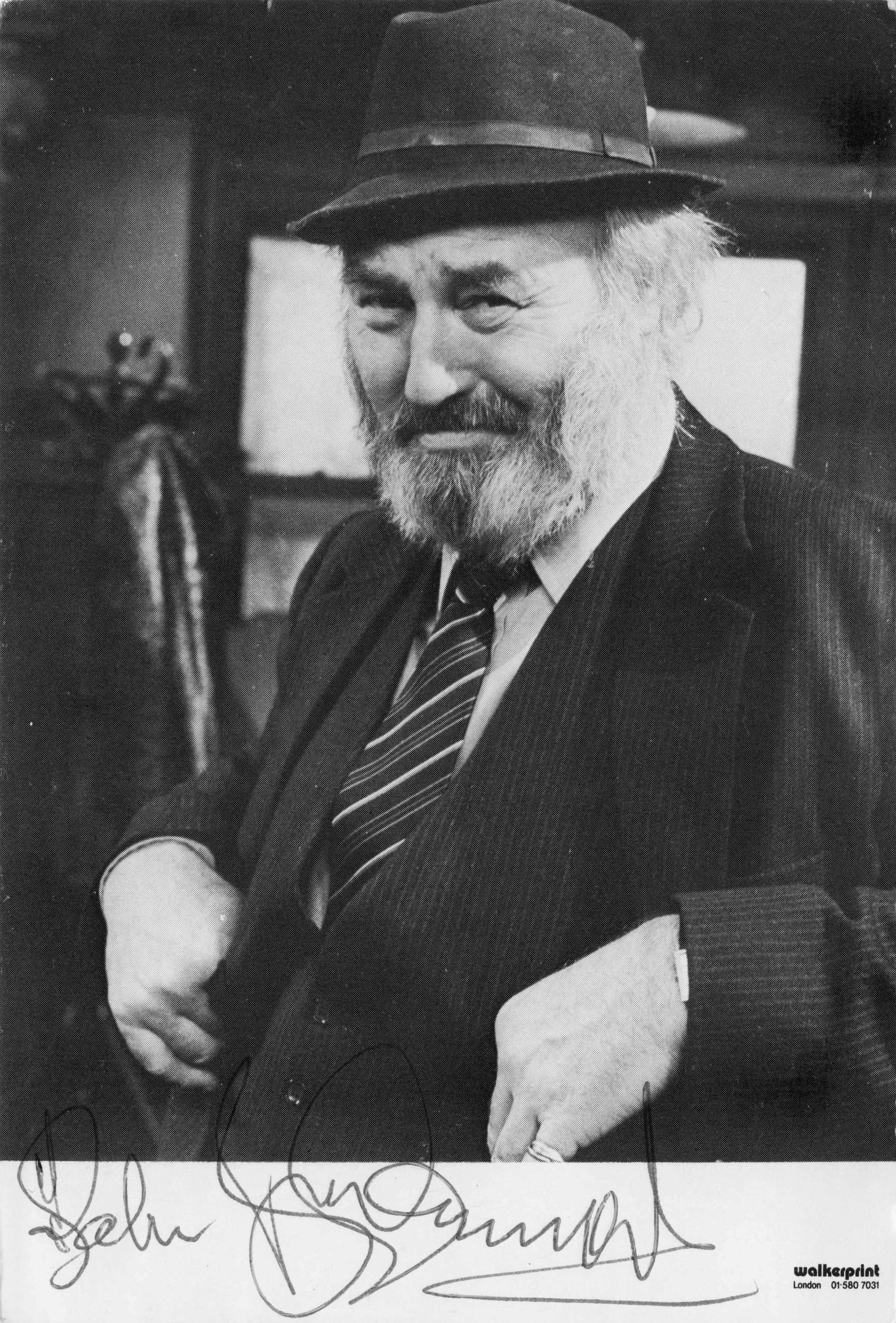 Bill Maynard Heartbeat Vintage Hand Signed Photo