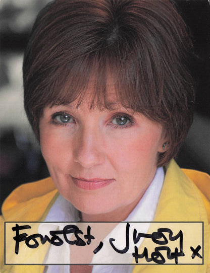 Judy Holt Coronation Street Emmerdale Cold Feet Heartbeat Hand Signed Photo