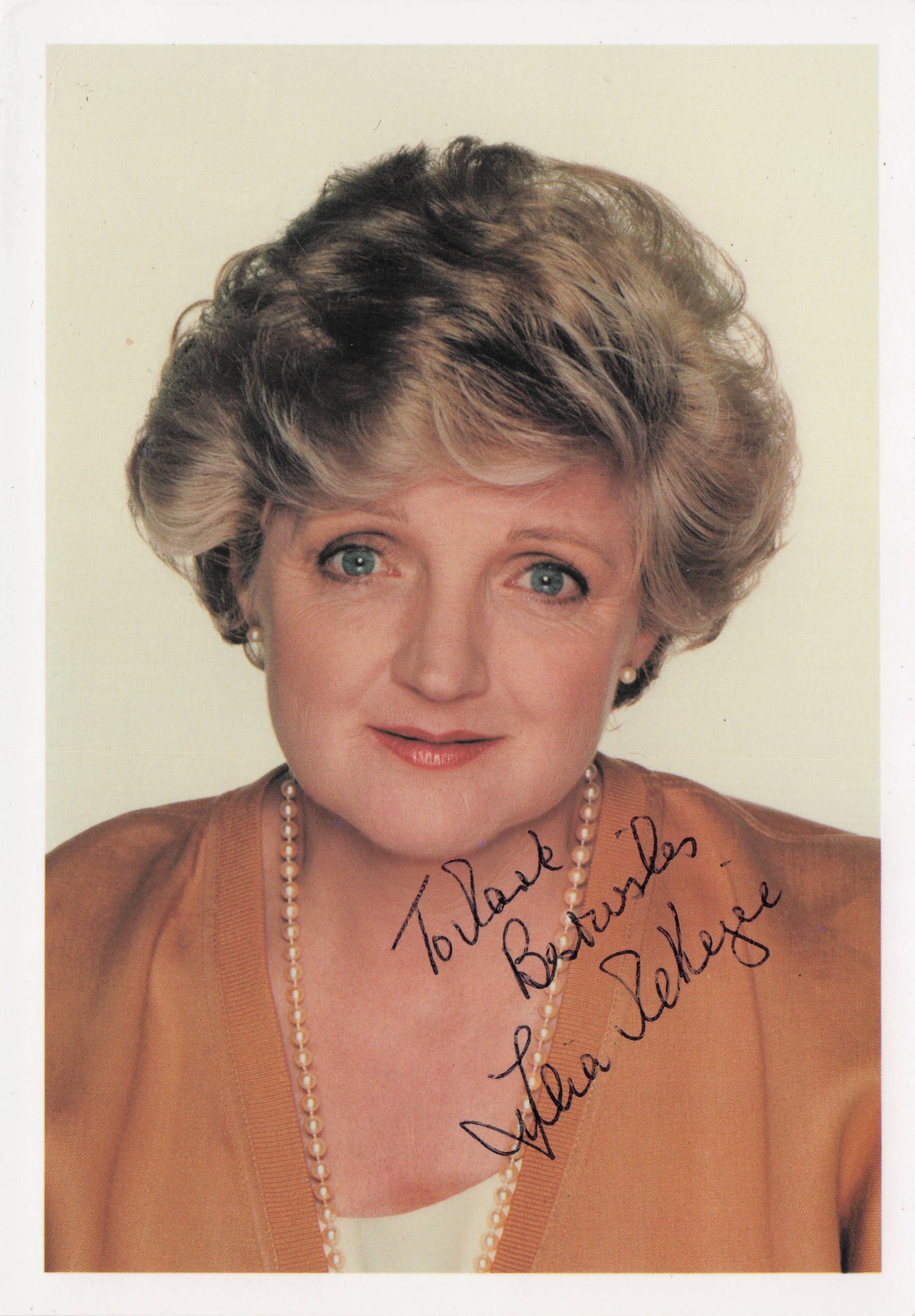 Julia McKenzie of ITV Miss Marple Agatha Christie Hand Signed Photo