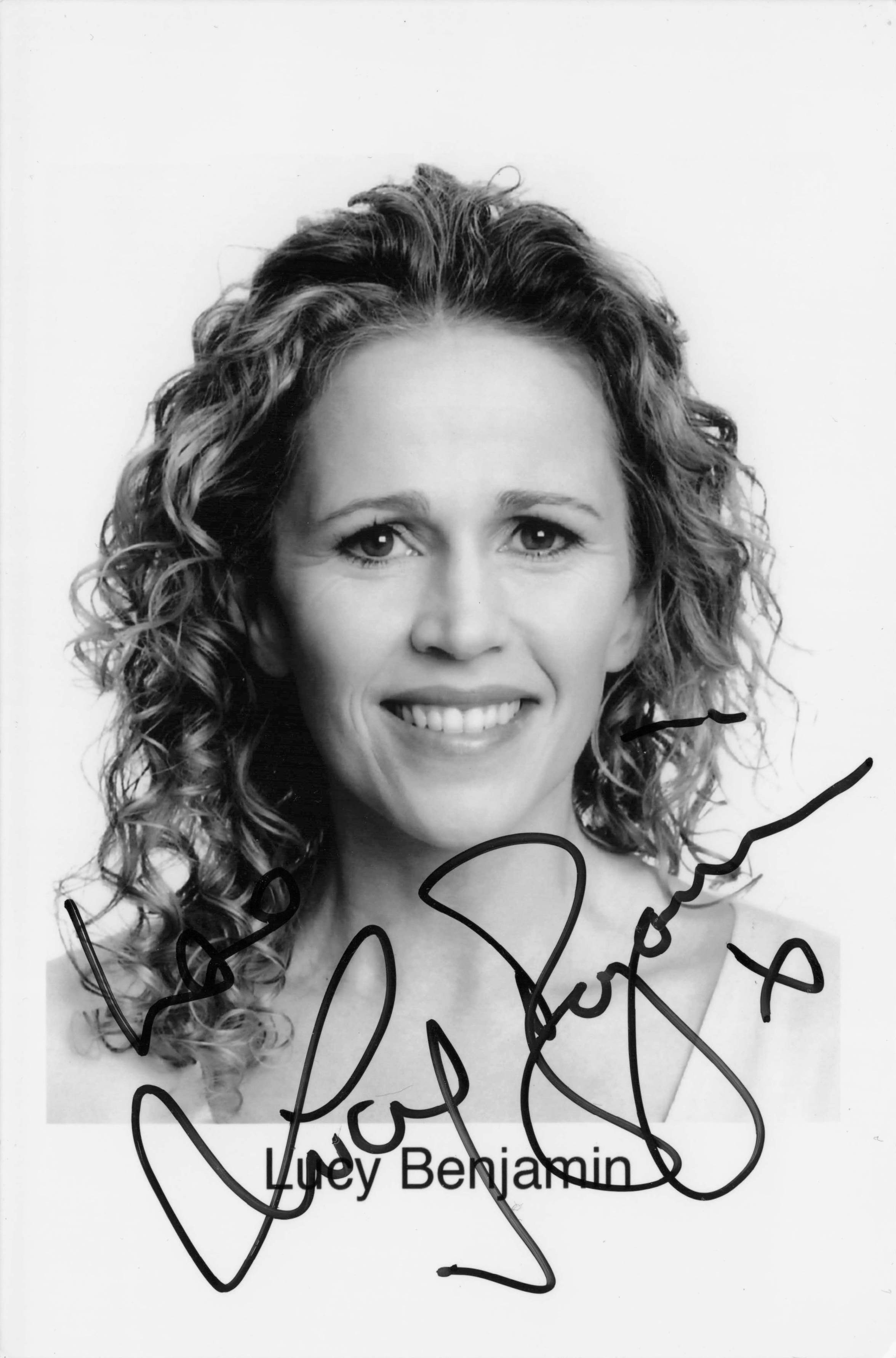 Lucy Benjamin Eastenders The Tomorrow People Vintage Hand Signed Photo