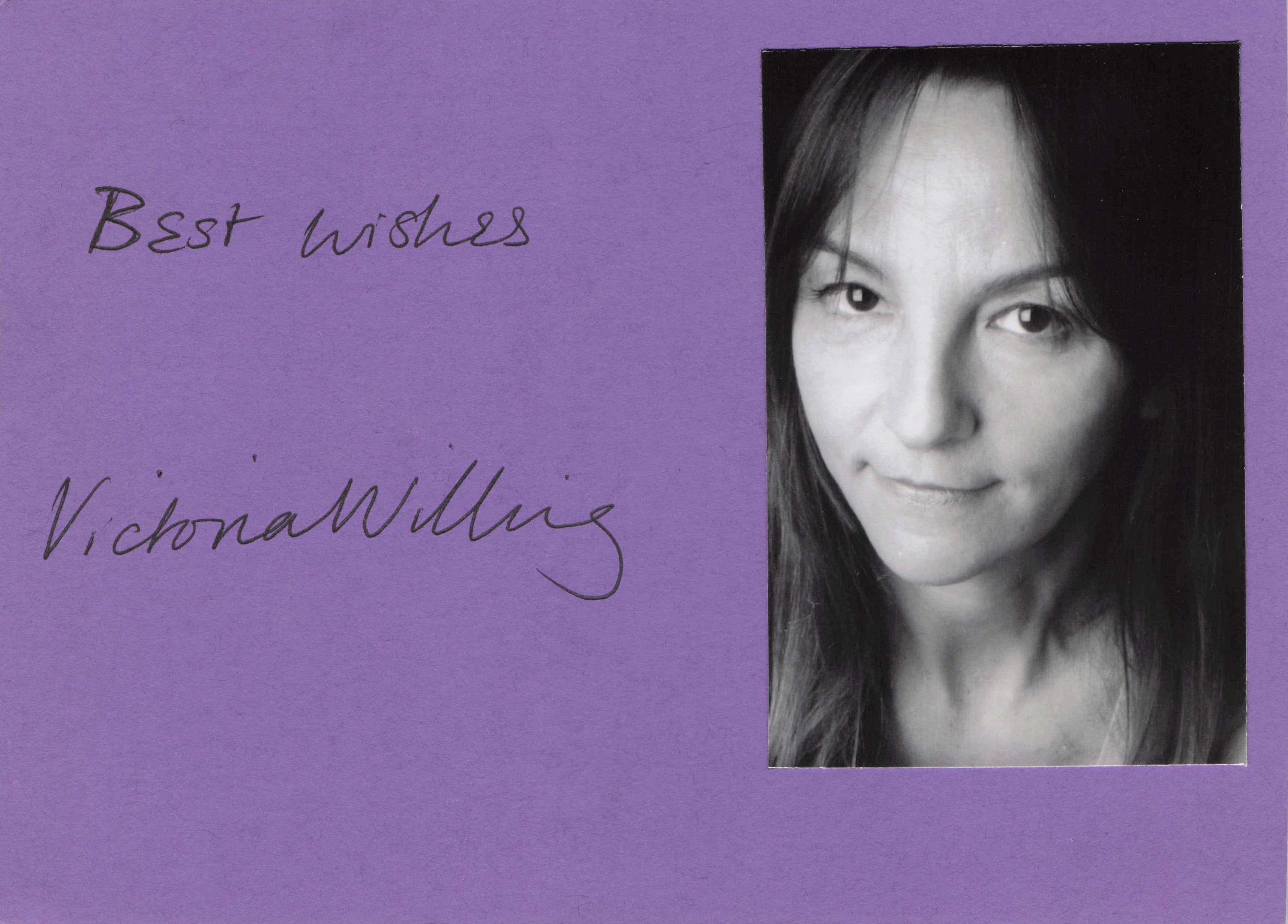 Victoria Willing The Imbetweeners Casualty Doctors Hand Signed Autograph
