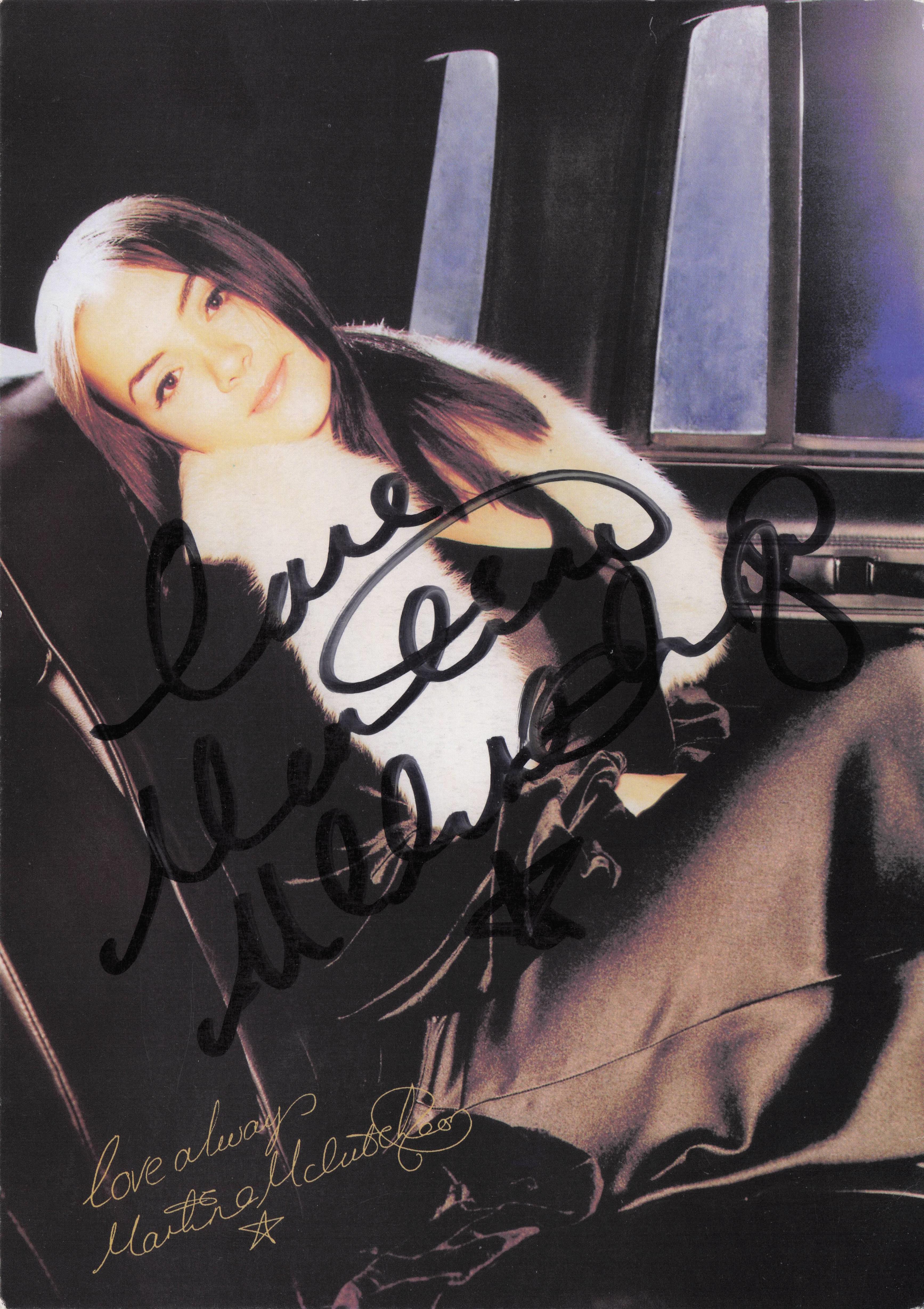 Martine McCutcheon Eastenders Sexy Large 8x6 Hand Signed Photo