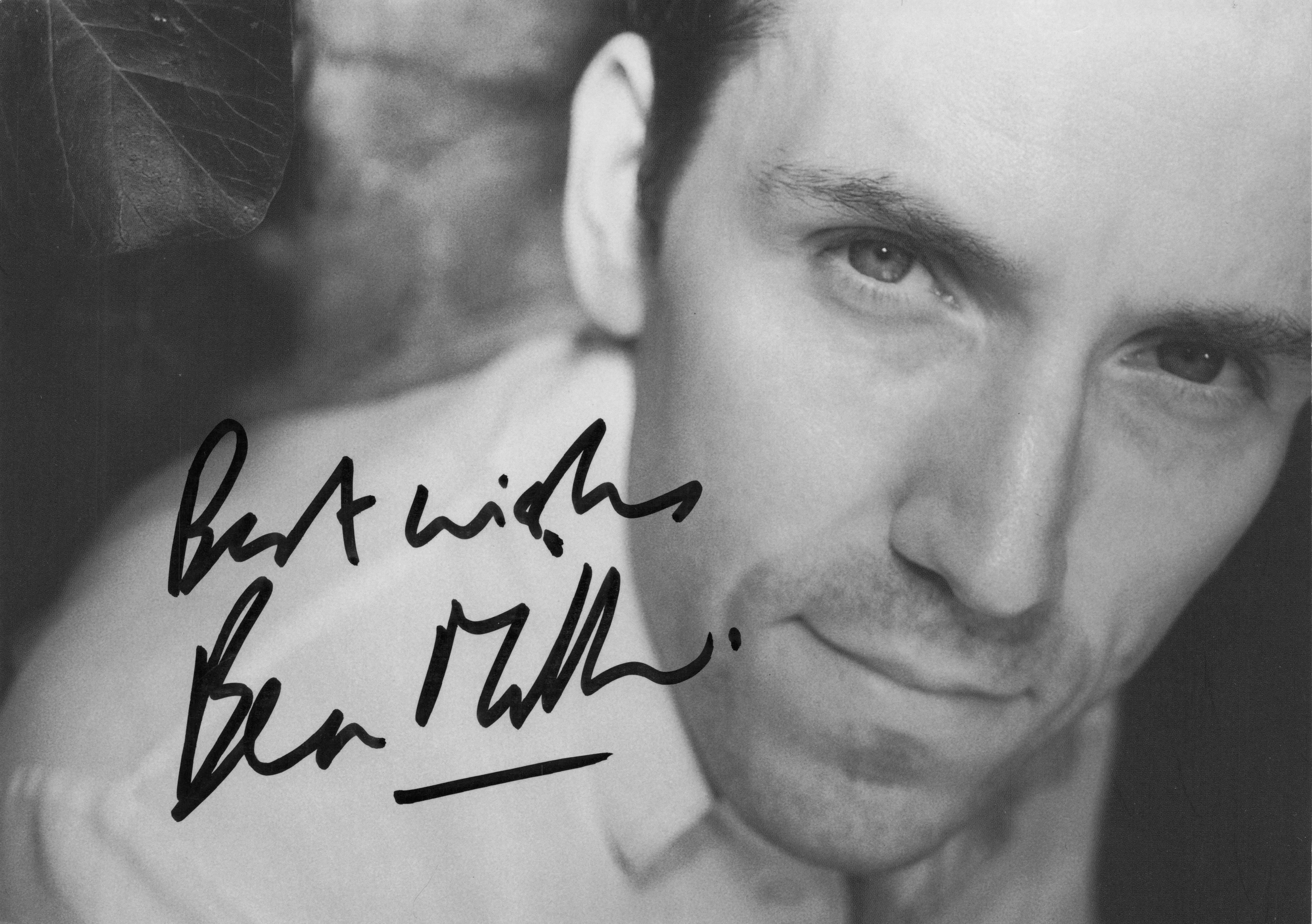 Ben Miller Dr Who Primevil Bridgerton Paddington Large Hand Signed Photo