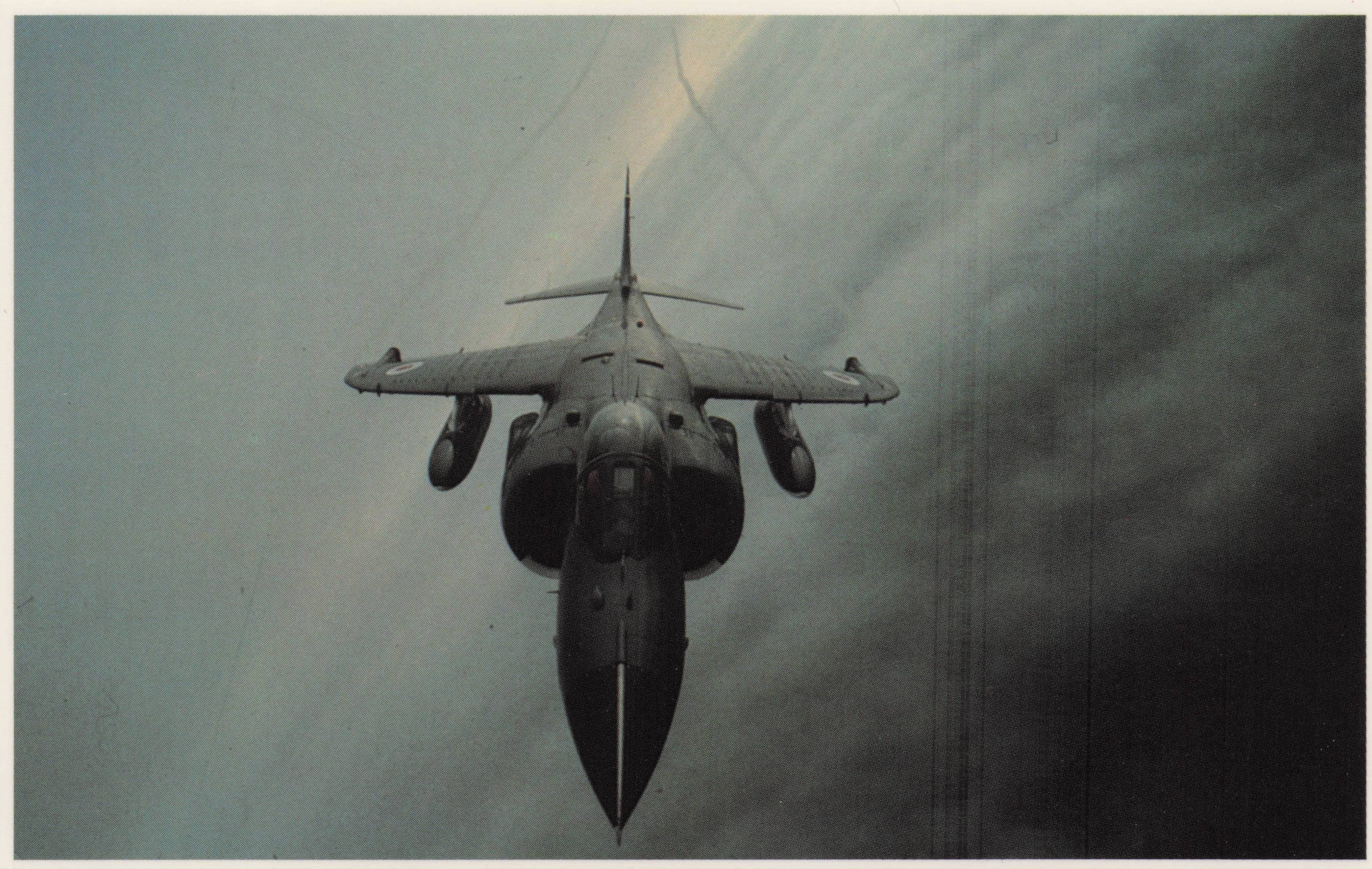 Falklands War Sea Harrier Jet Fighter Royal Navy Task Force Military Postcard