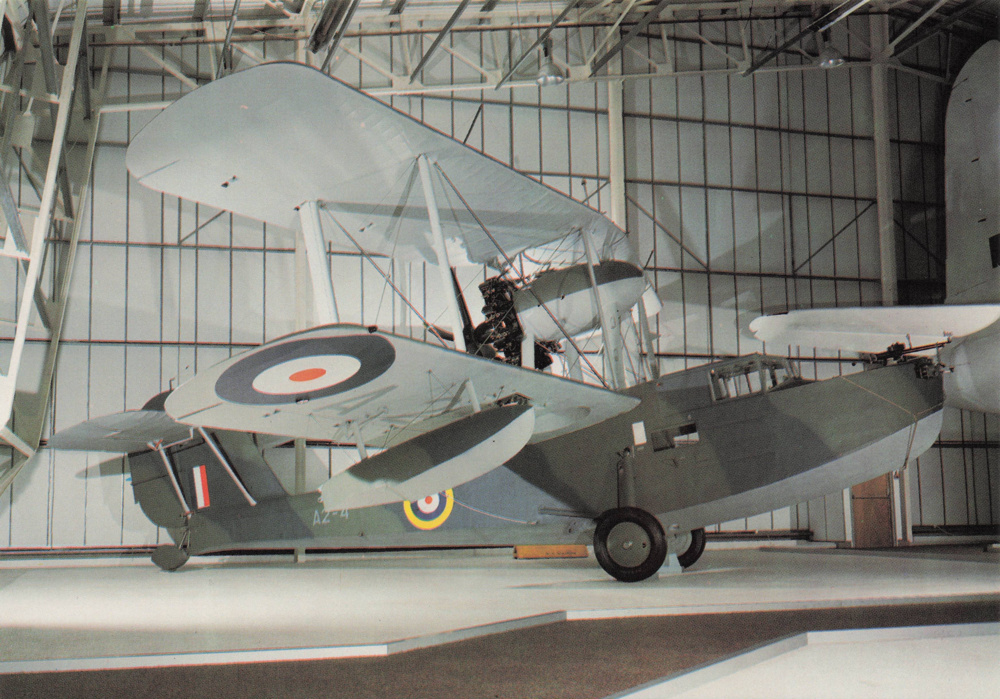 Supermarine Seagull VA24 Vintage Amphibian RAF Fleet Plane Military Aircraft Postcard