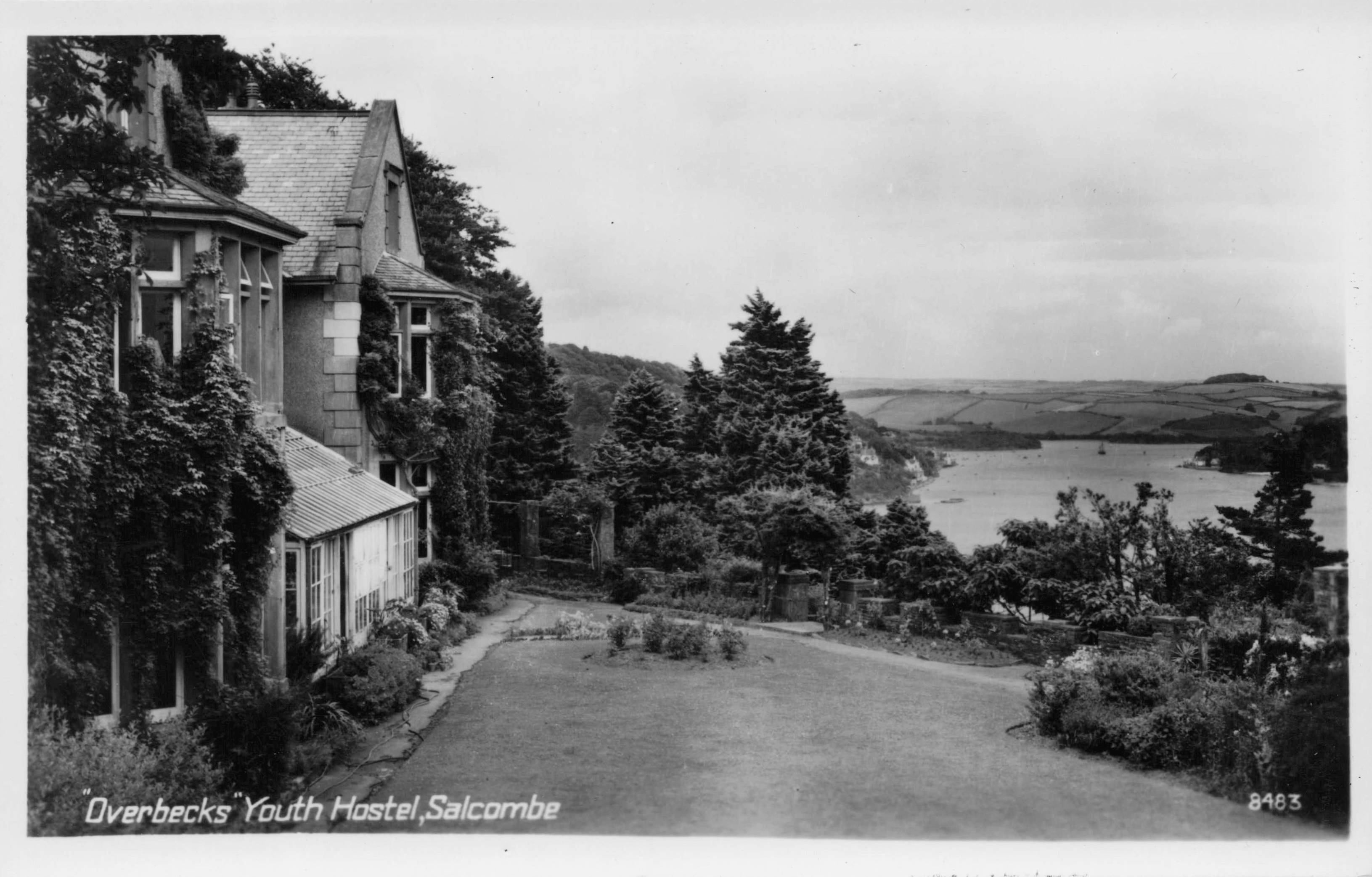 Overbecks Youth Hostel Devon Antique Real Photo Postcard