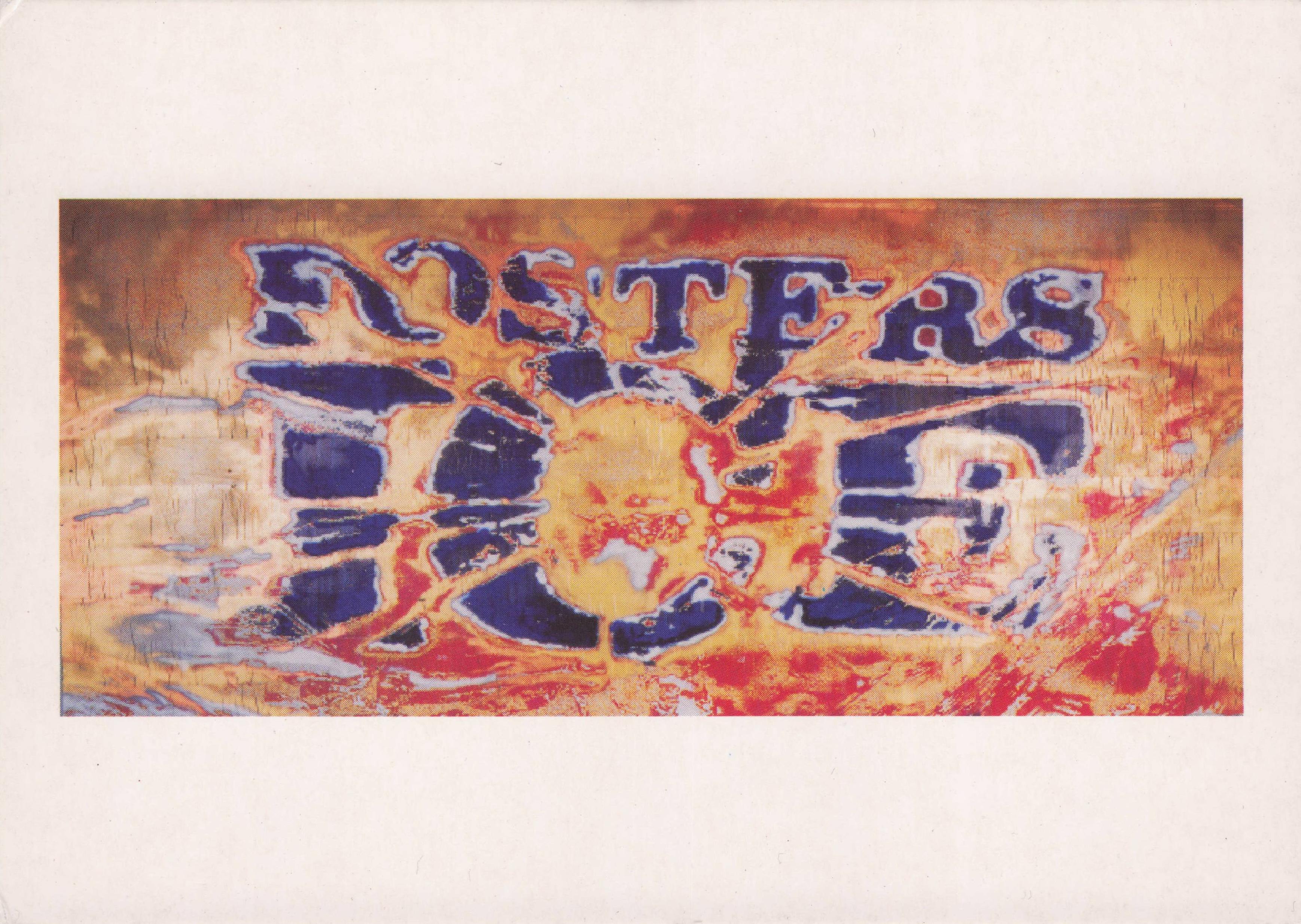 Ian Swifty Fosters Ice Australian Beer Advertising Street Art Award Postcard