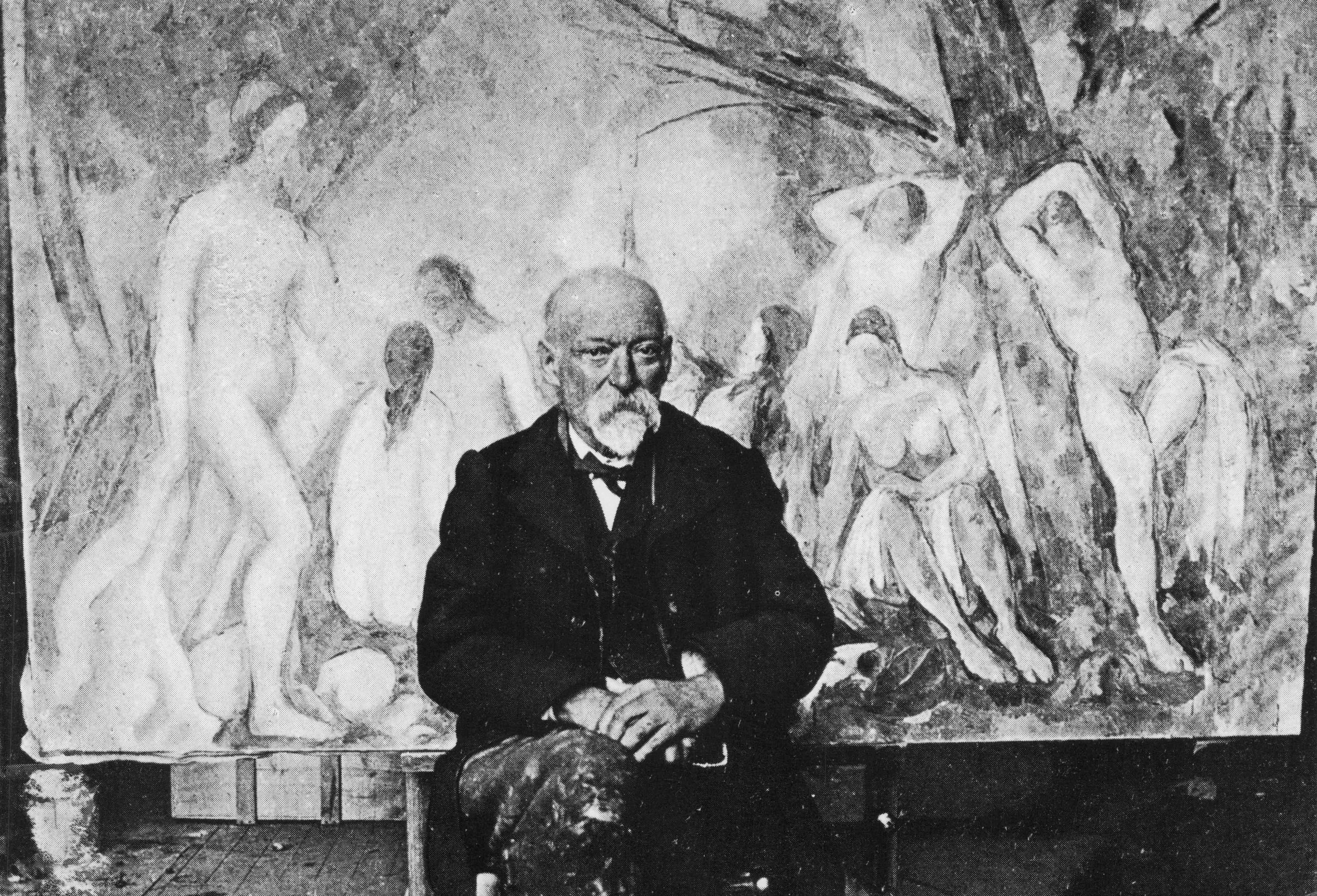 Atelier Cezanne At The Altar Painting Real Photo Postcard