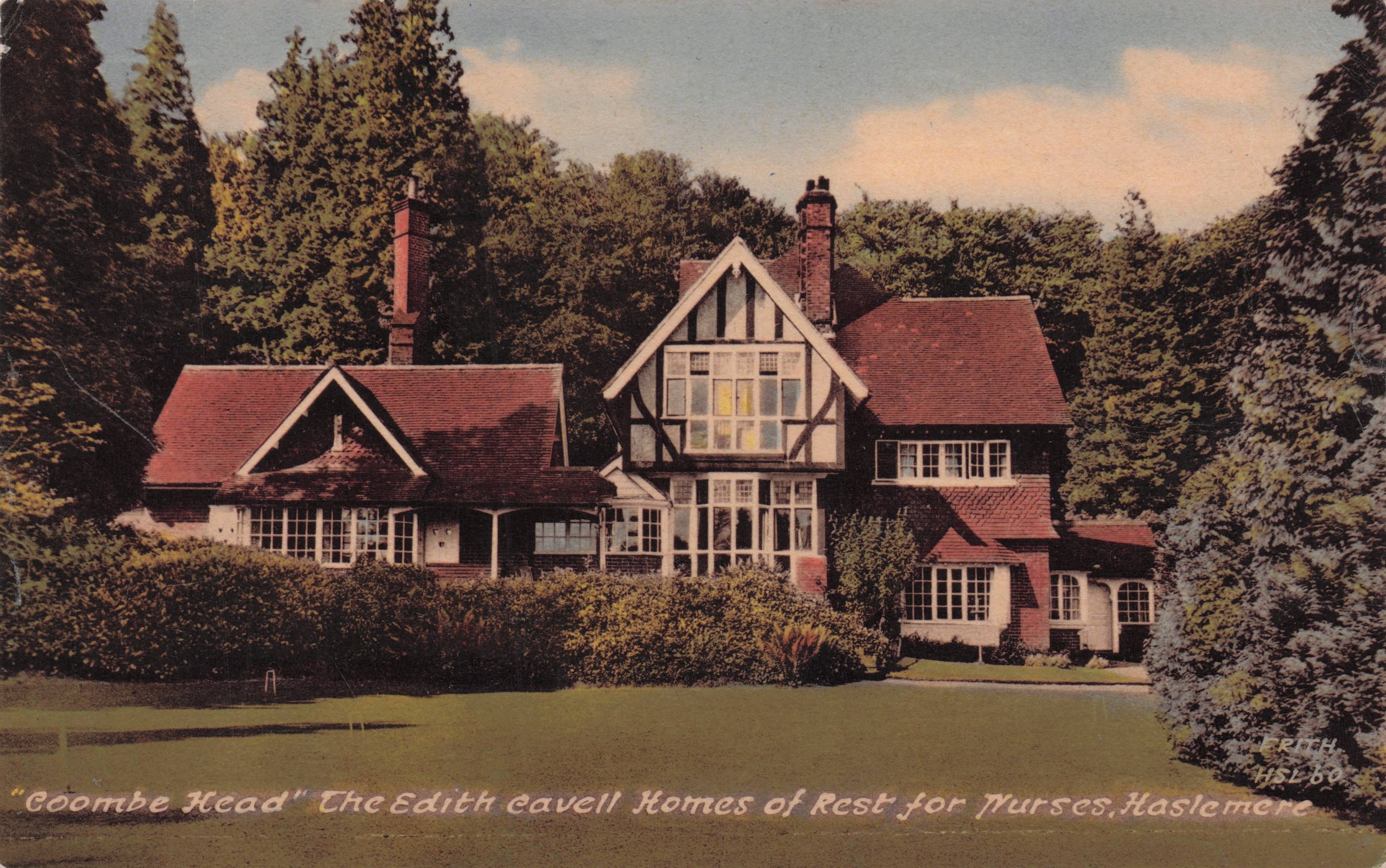 Edith Cavell Nurses Homes Of Rest Haslemere Surrey Vintage Friths Postcard
