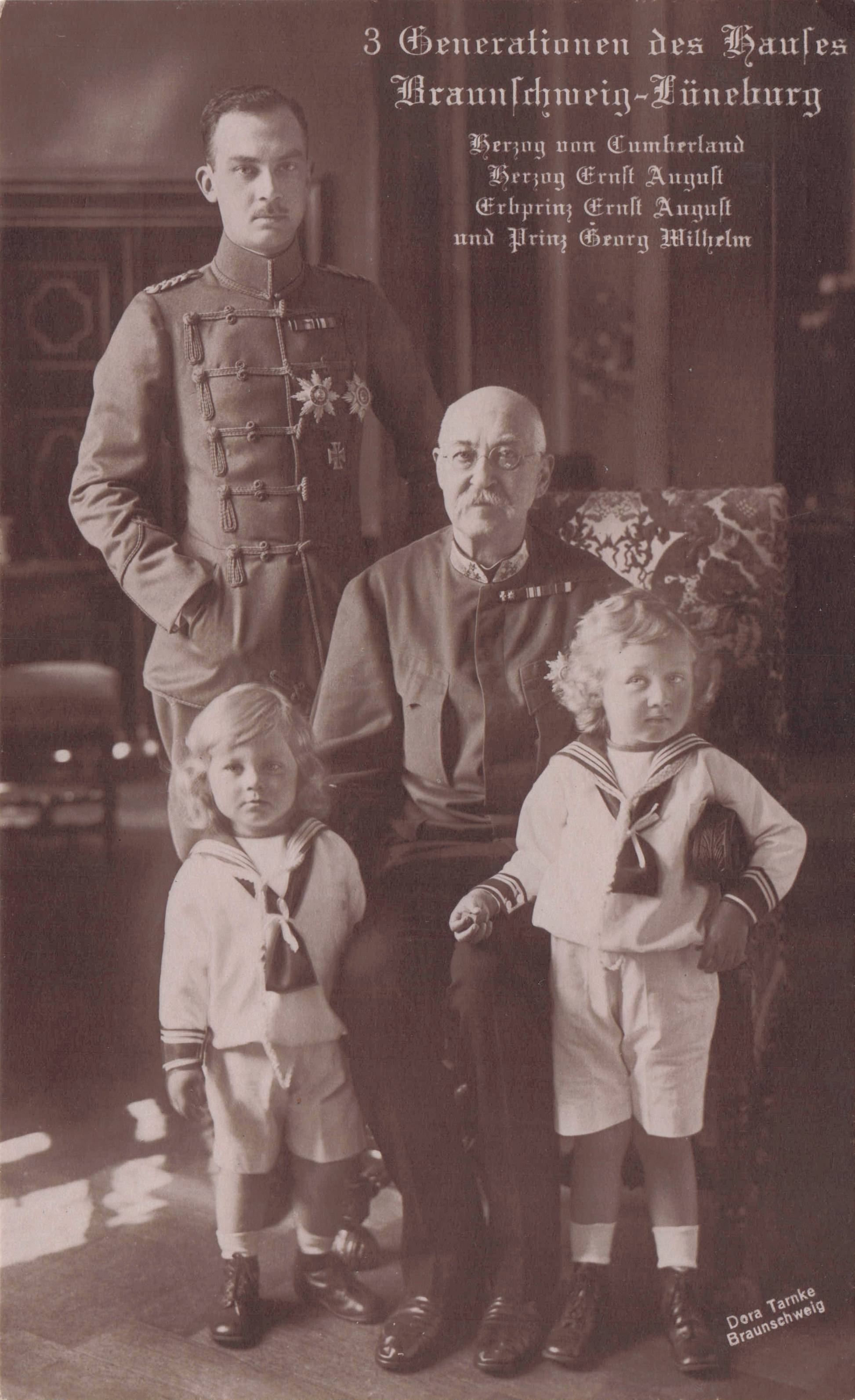 Kaiser Wilhelm II German Antique Emperor & Family Antique Postcard