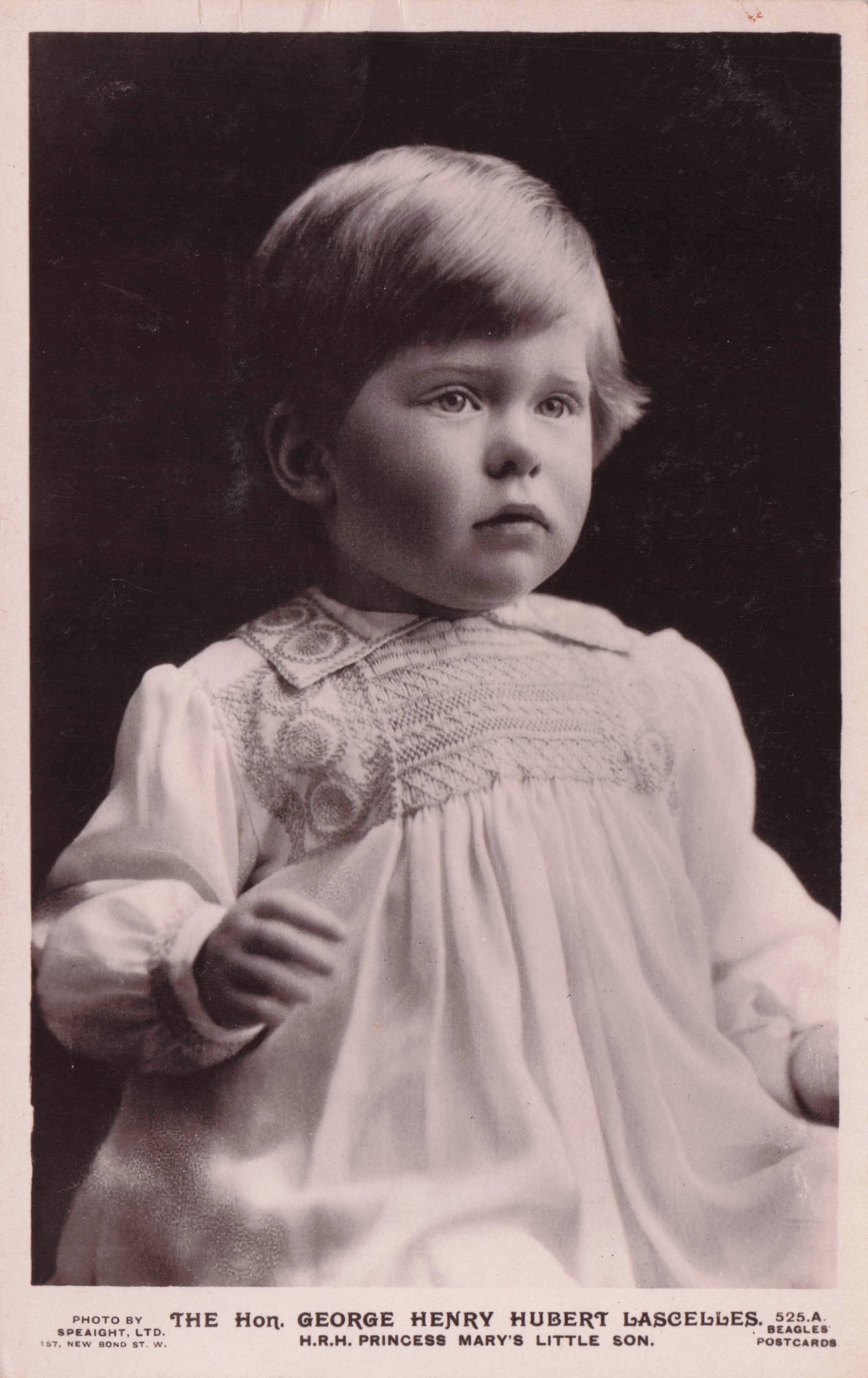 Rt Hon George Henry Hubert Lascelles of Princess Mary Old Royal RPC Postcard