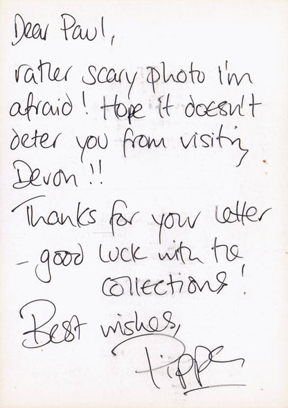 Pippa Quelch BBC Radio Devon DJ Vintage Hand Signed Cast Photo & MORE