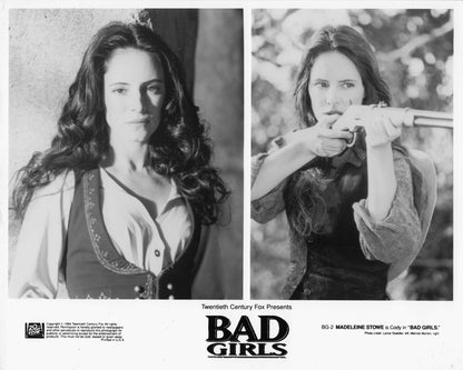 Madeleine Stowe Bad Girls Vintage 9x7 Western Press Media Publicity Still Photo