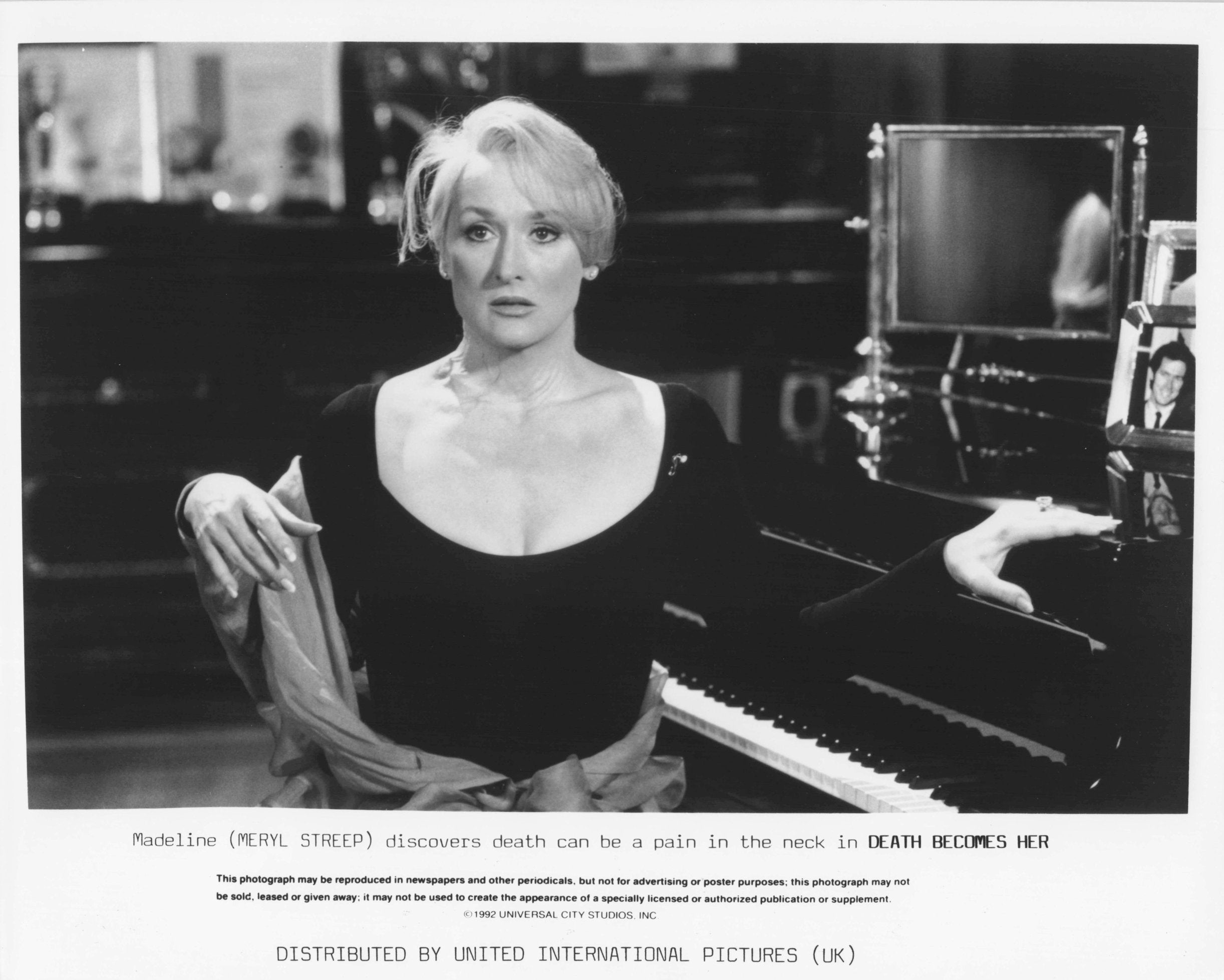 Meryl Street Death Becomes Her Film Rare Press Media Publicity Still Photo