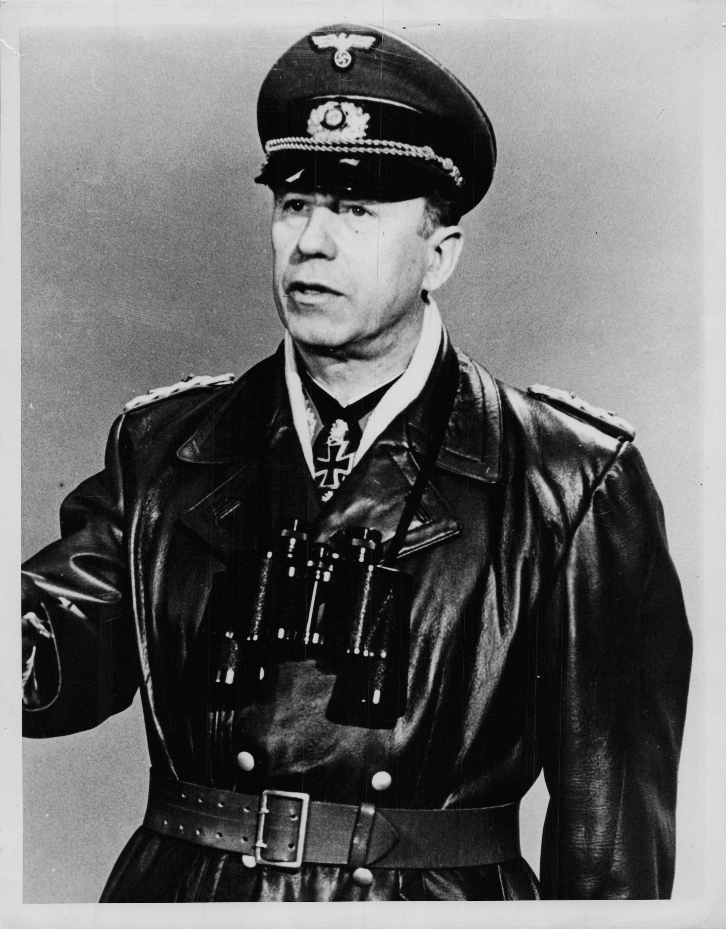 Werner Hinz in The Longest Day WW2 Film 1962 Rare Press Movie Still Photo