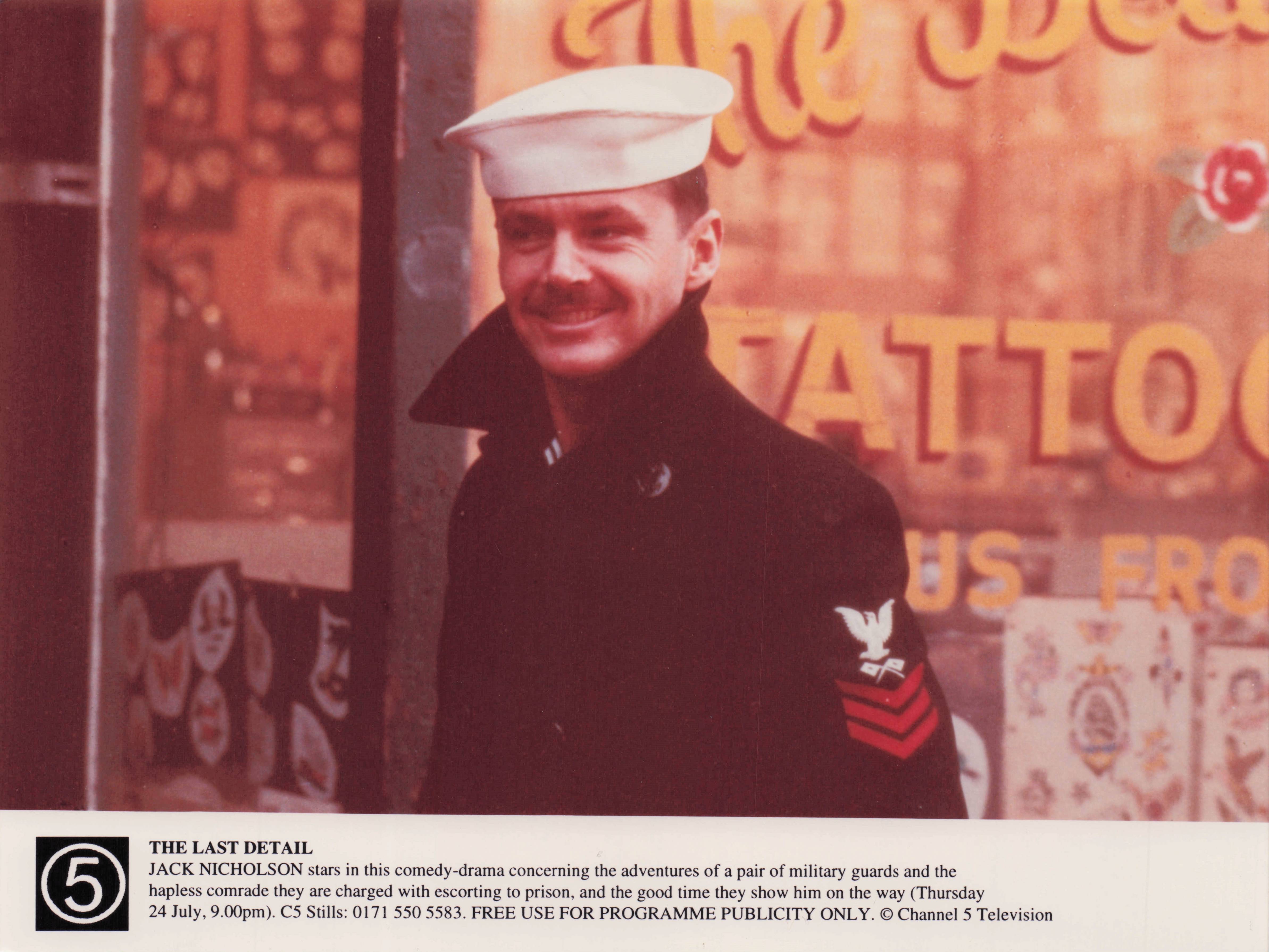 Jack Nicholson The Last Detail Film C5 Television Publicity Media Press Photo