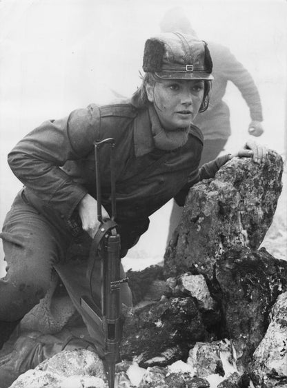 Sylvia Koscina The Battle Of Neretva Yugoslavia Film BBC 1960s Press Media Photo