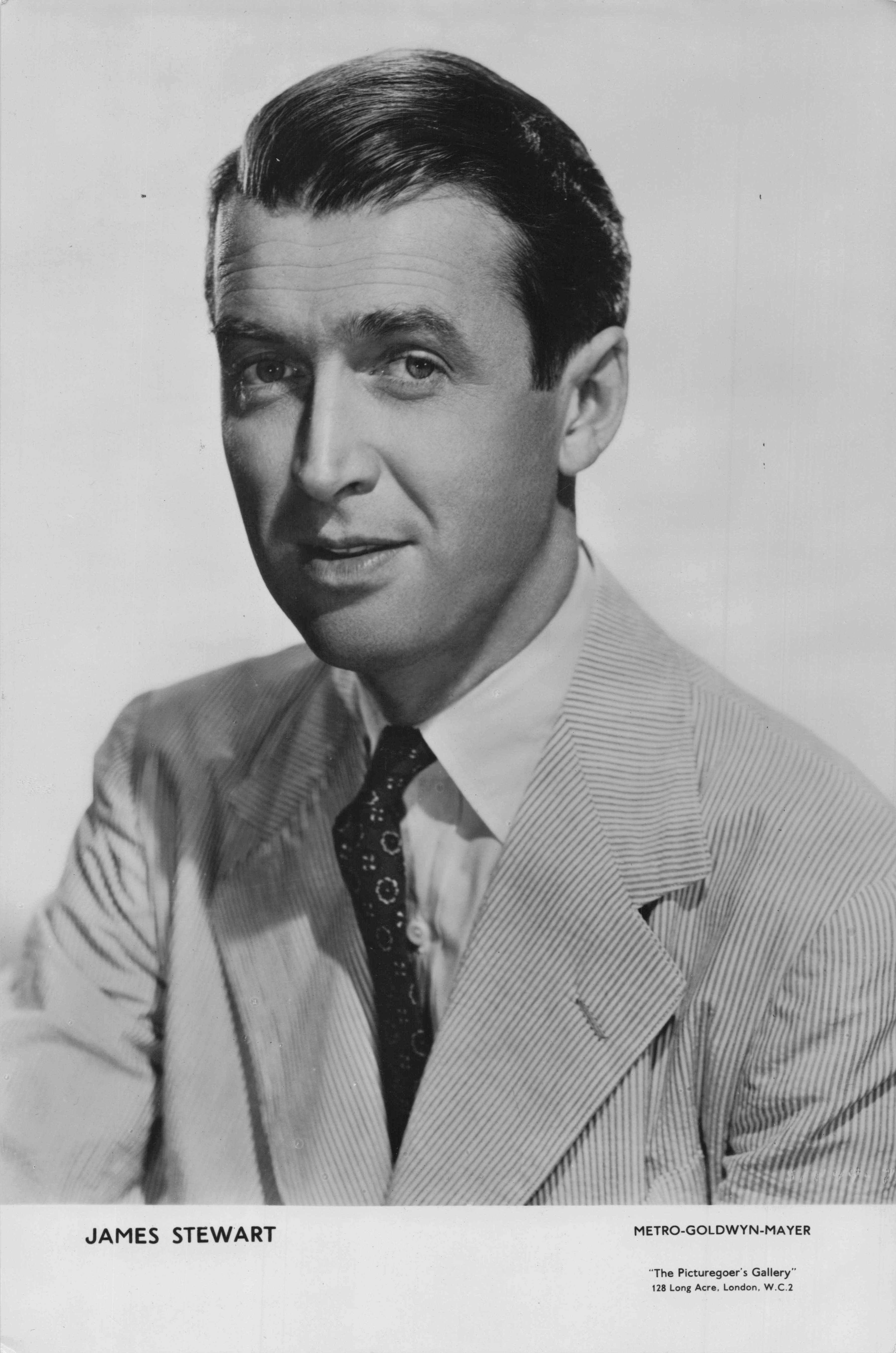 James Stewart MGM Film Large 9x6 Vintage Picturegoer Gallery Photo Card