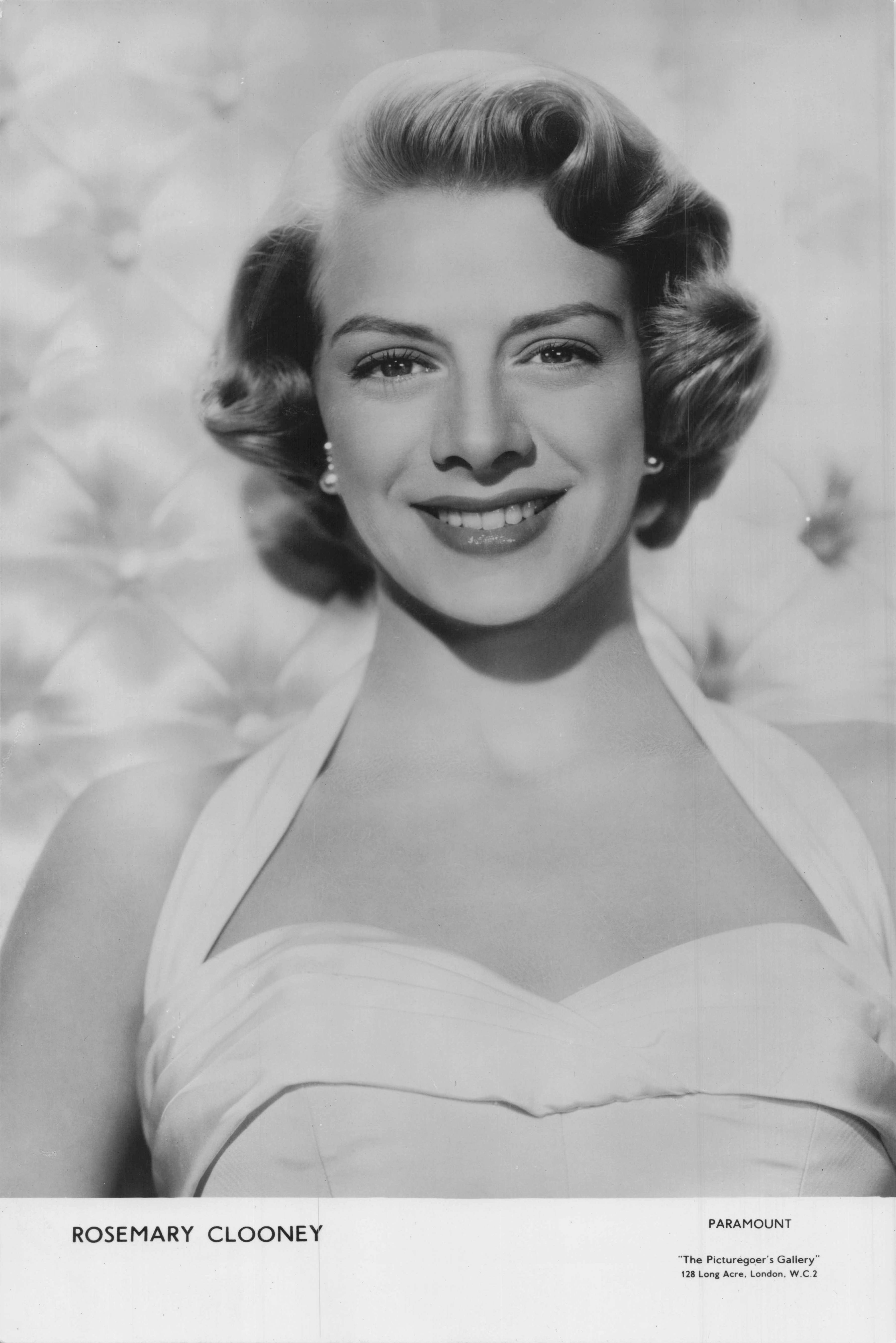 Rosemary Clooney Paramount Film Large Vintage Picturegoer Gallery Photo Card
