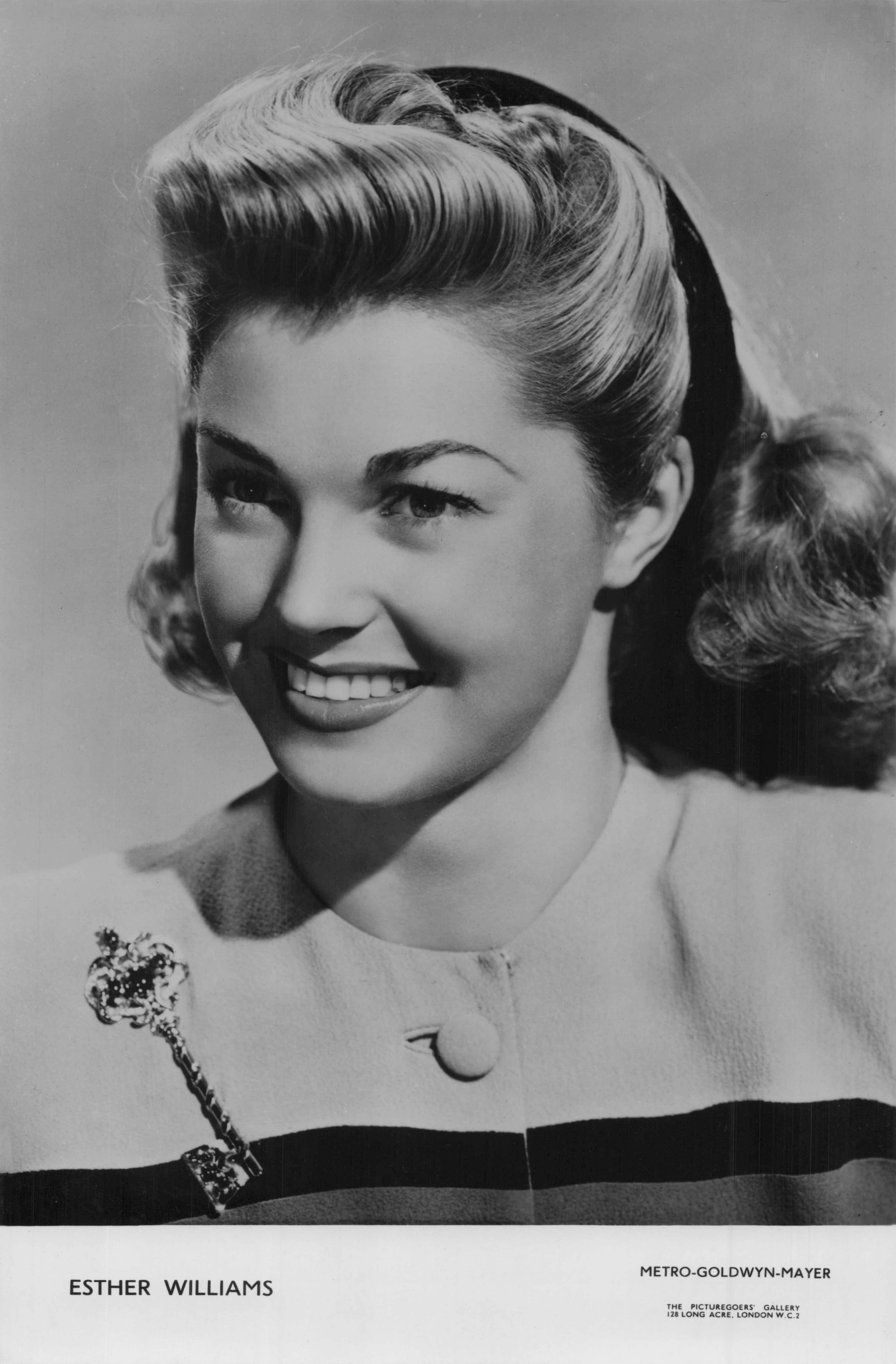 Esther Williams Film Large Vintage Picturegoer Gallery Photo Card