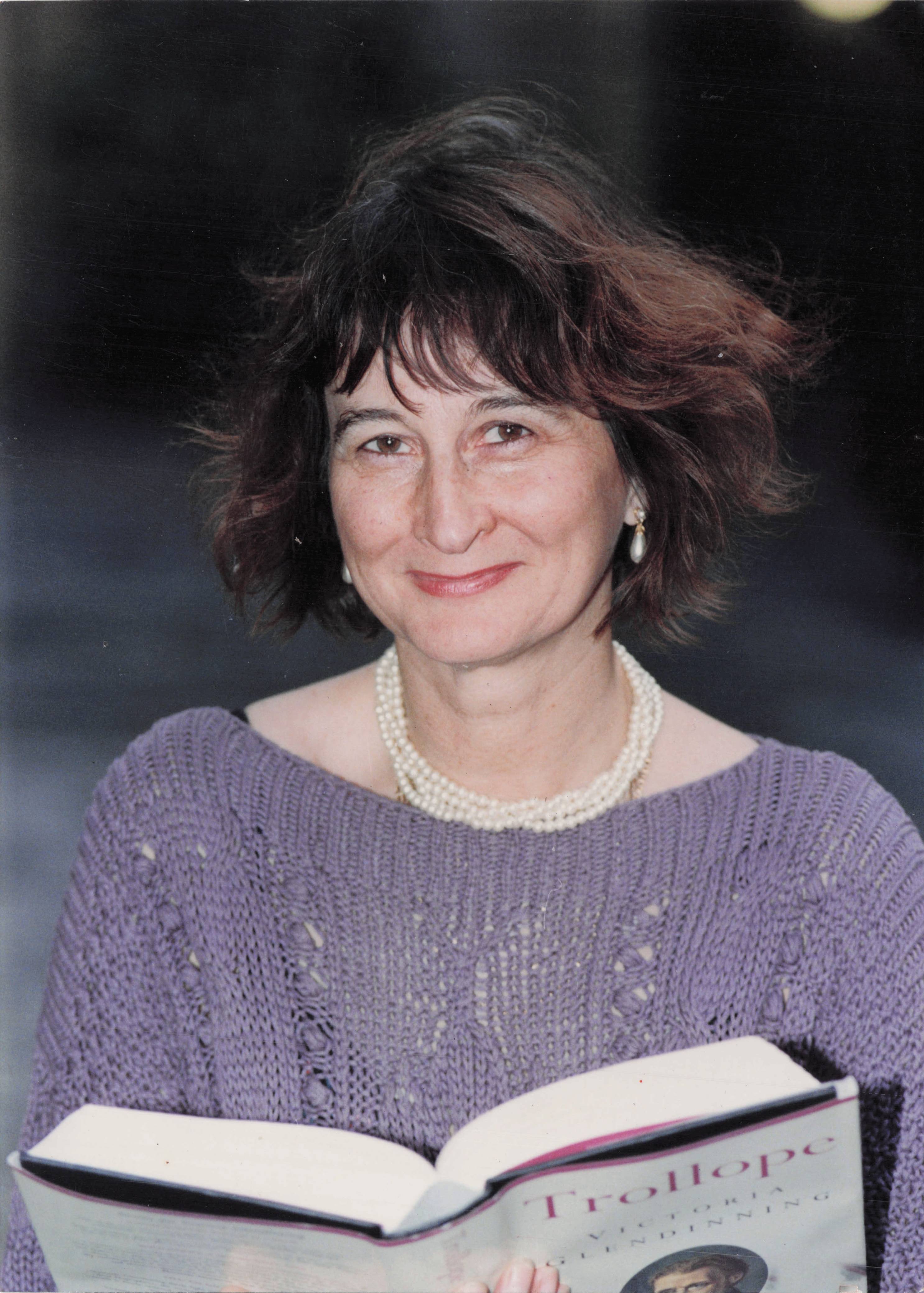 Victoria Glendinning Book Author Trollope Award 1992 London Press Photo