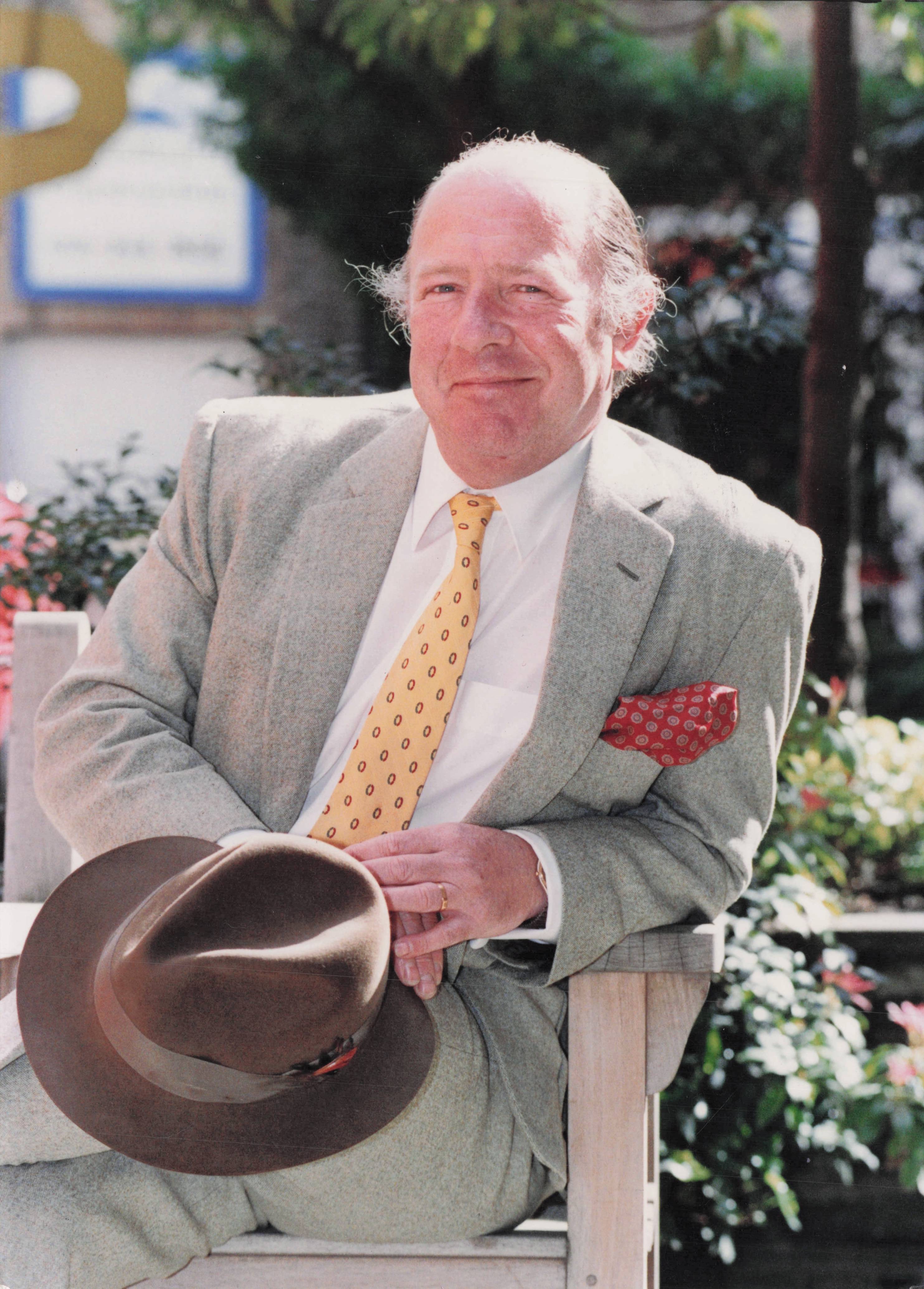 Alan Coren Punch Satirist Editor Broadcaster London Press Photo