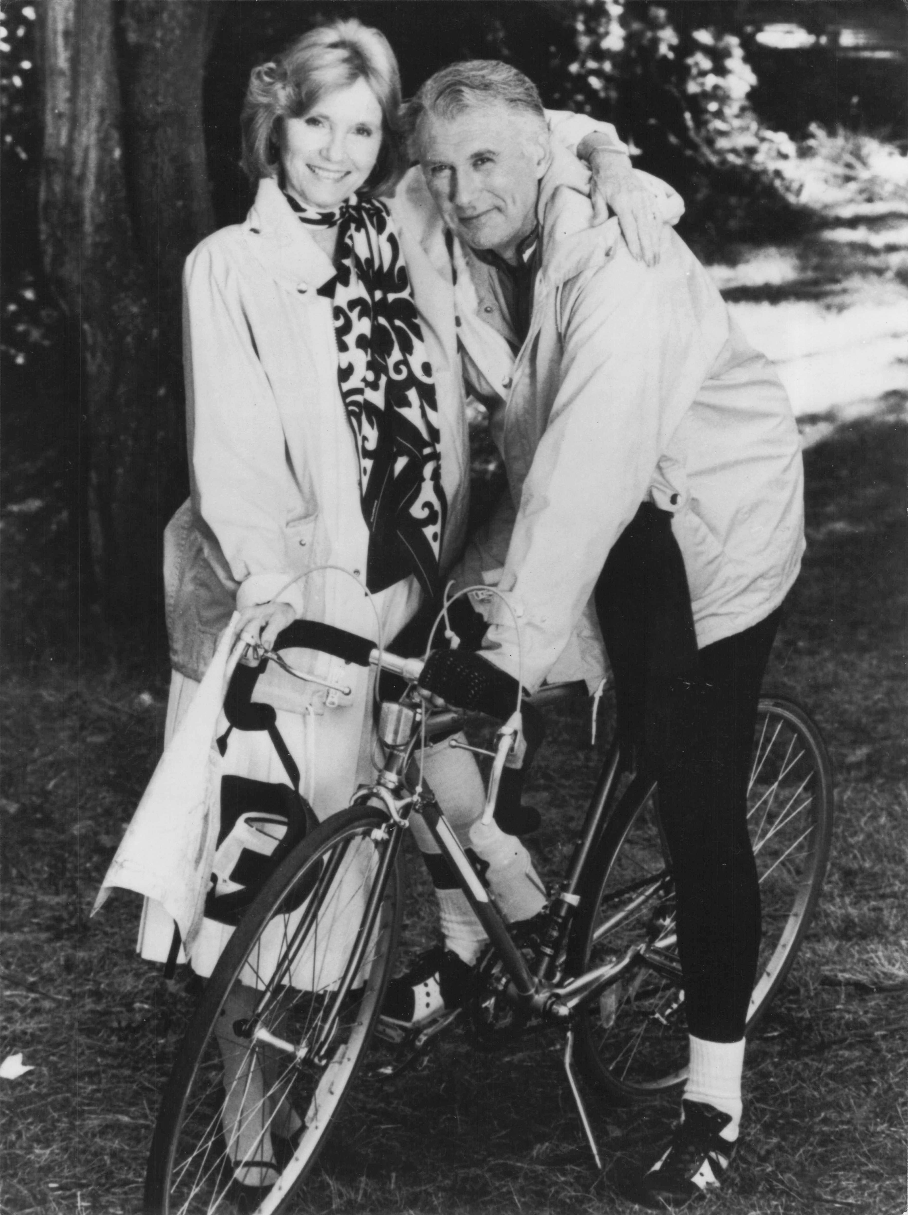 Eva Marie Saint & Richard Riley in A Year In The Life BBC Drama Television Press Photo