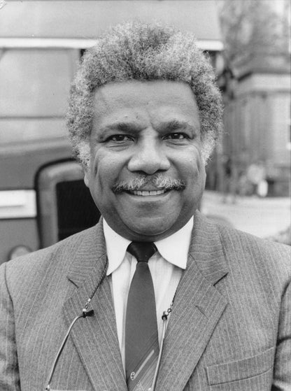 Professor Ali Mazrui Kenya African Book Author Scientist BBC TV Vintage Press Photo