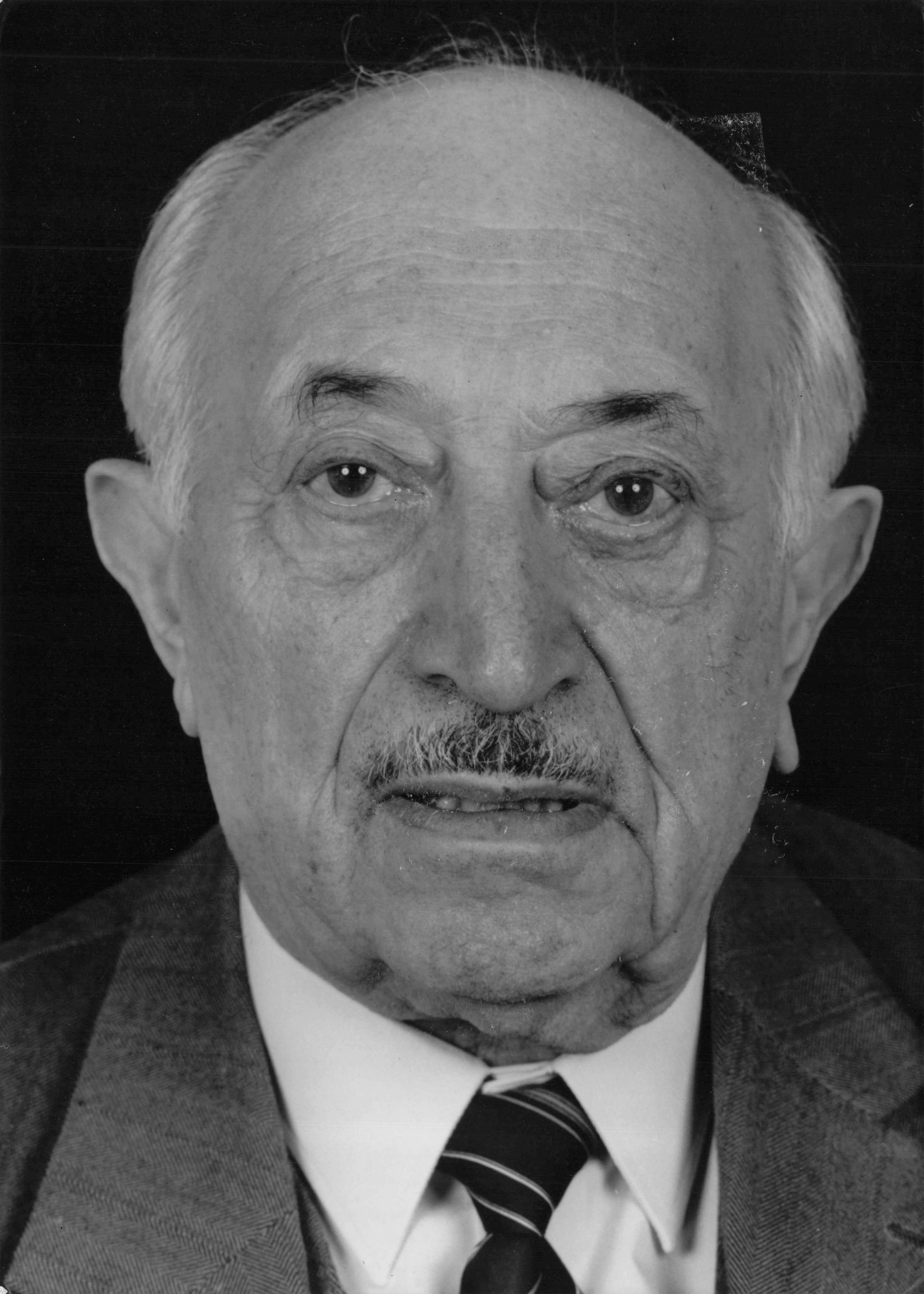 Simon Wiesenthal Austrian Nazi Holocaust Survivor Press Photo