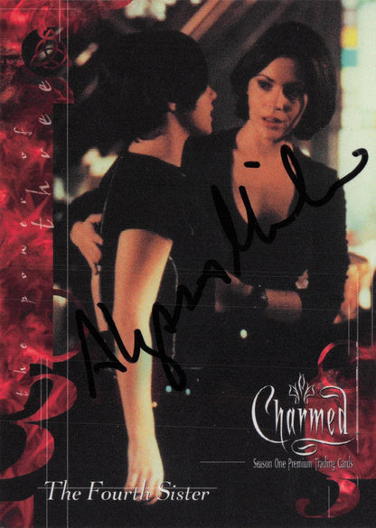 Shannen Doherty Prue Halliwell Charmed Inkworks Official Hand Signed Trade Card