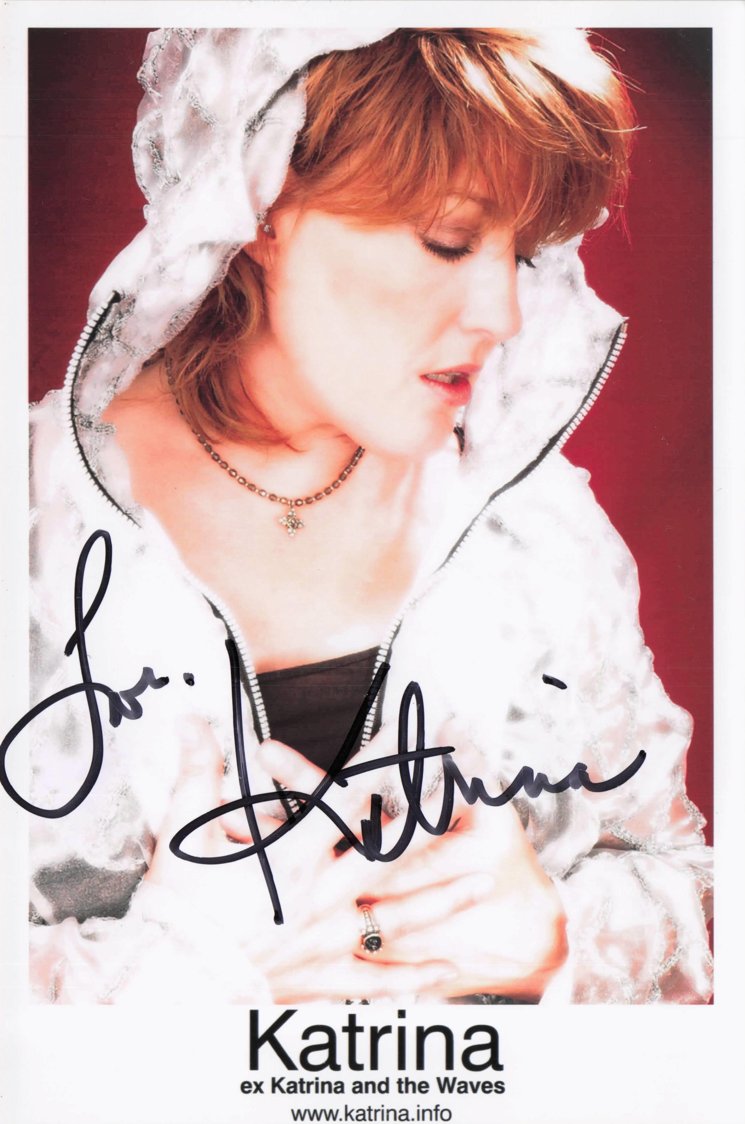 Katrina & The Waves Eurovision Song Contest Winner Official Hand Signed Photo