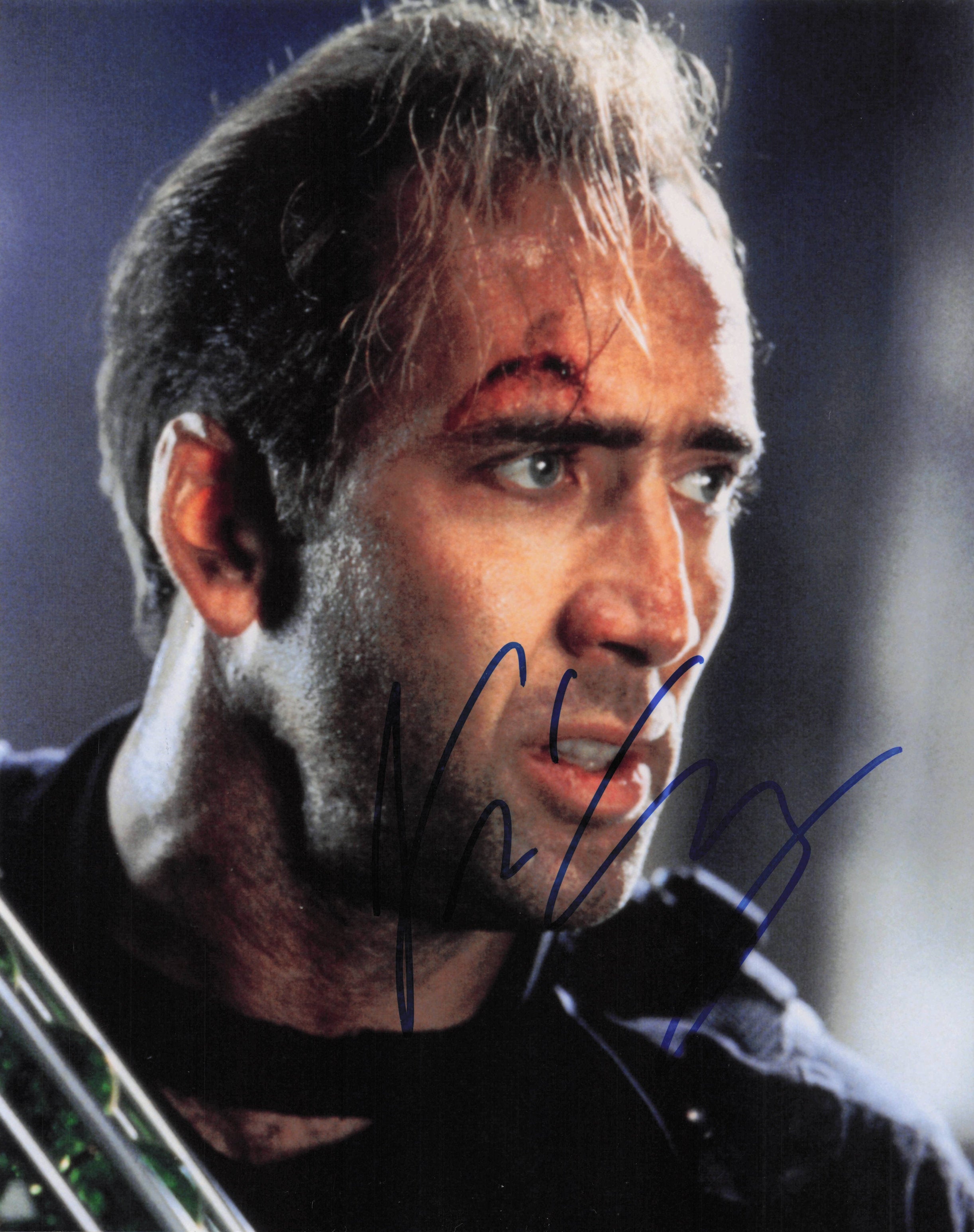 Nicholas Cage Legendary Film Actor 10x8 Hand Signed Photo