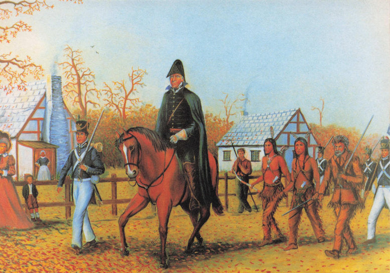 Andrew Jackson Old Hickory American President Military Leader Painting Postcard