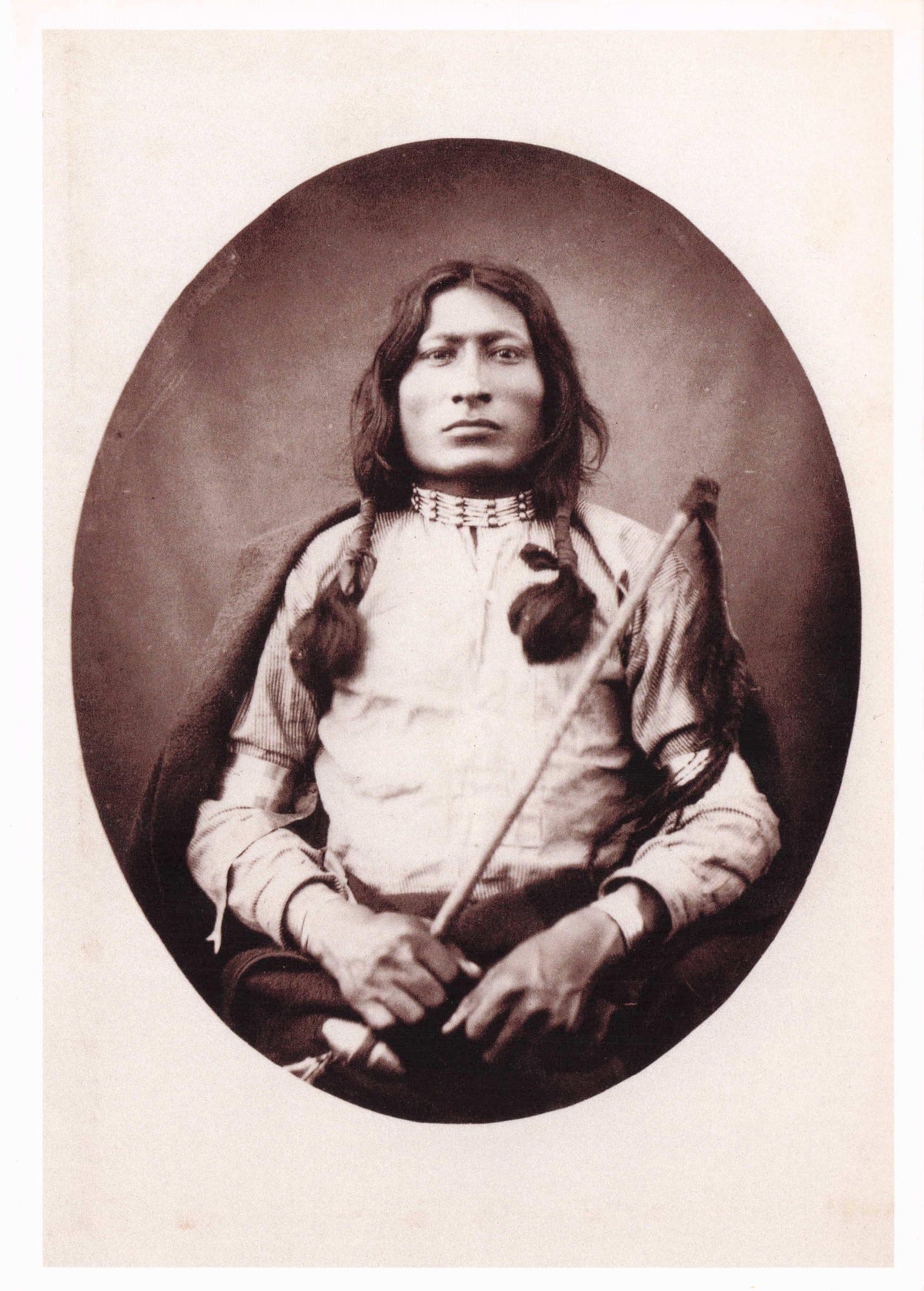 Tatanka Wanjila Hunkpapa Native American Sioux Warrior Of Sitting Bull Postcard